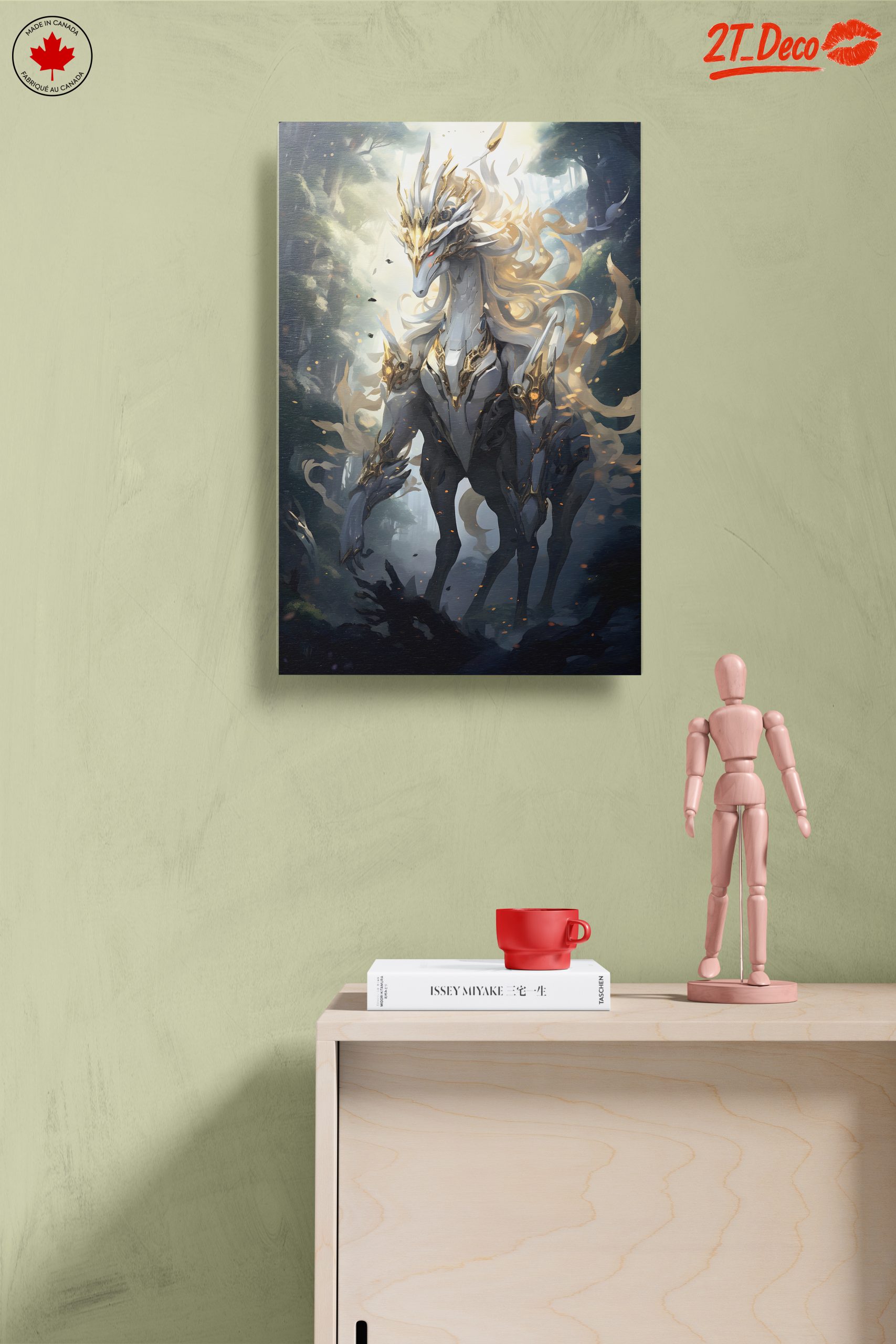 Majestic Fantasy Creature in Enchanted Forest - Image 14