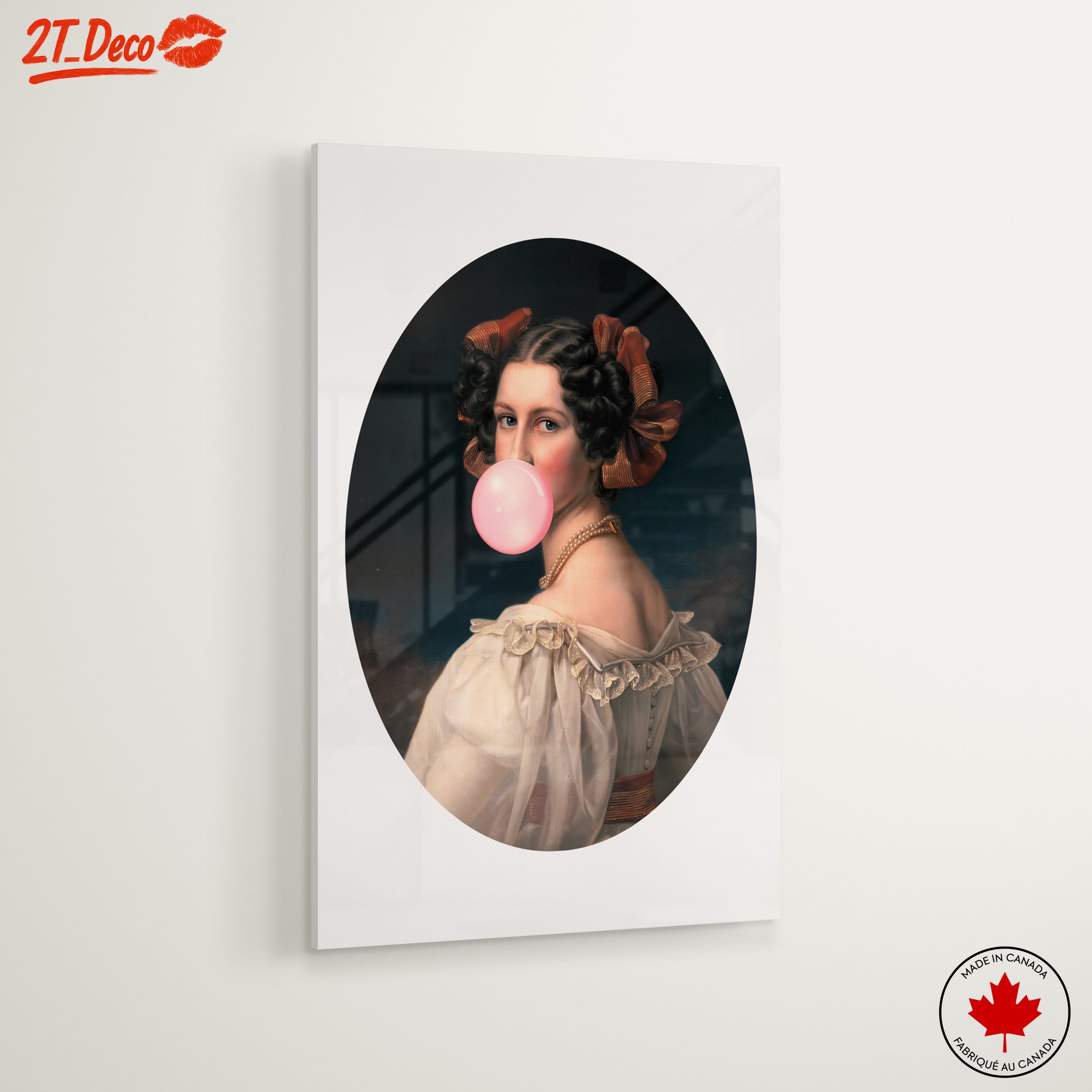 Modern Portrait with Bubblegum 2 - Image 6