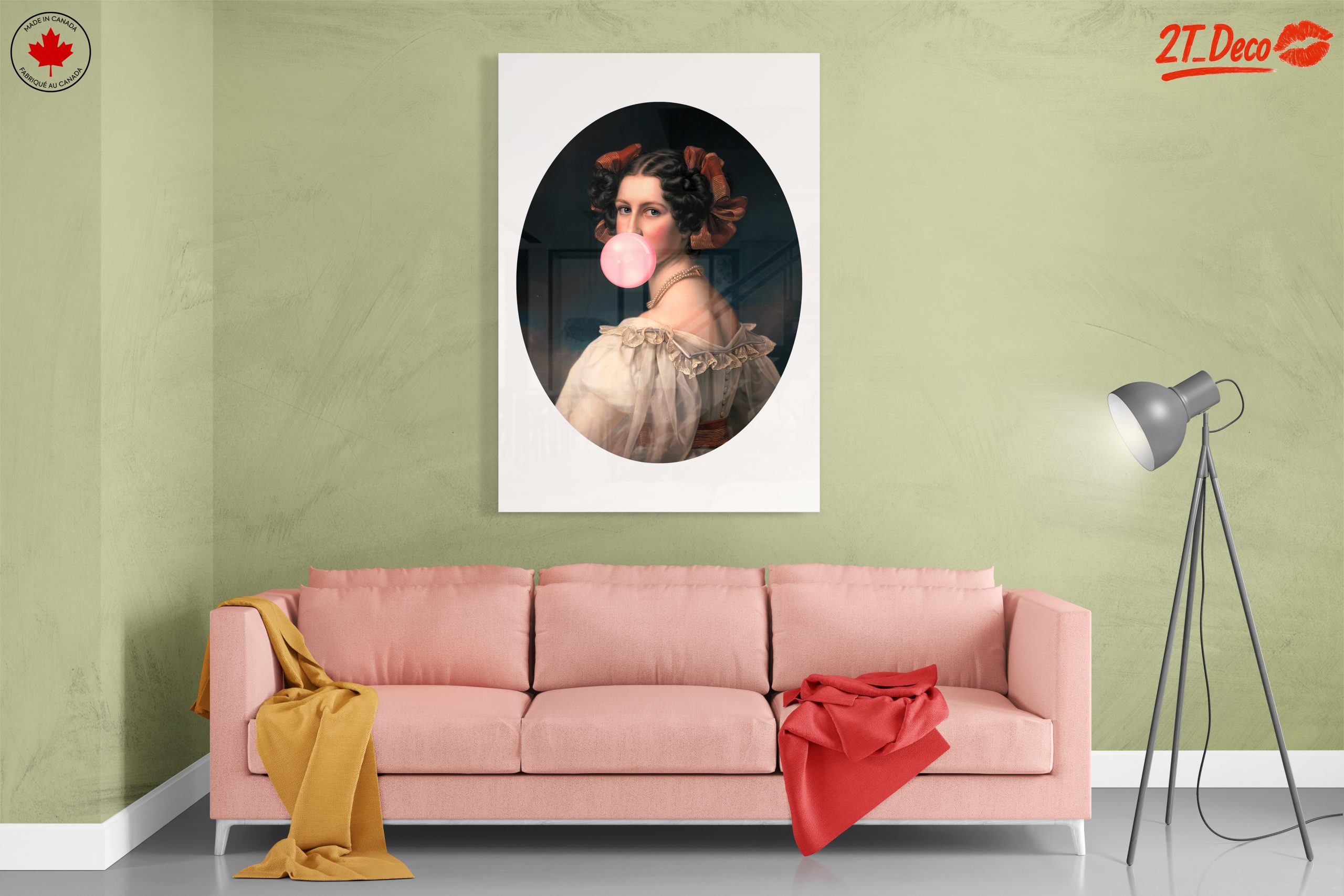 Modern Portrait with Bubblegum 2 - Image 7