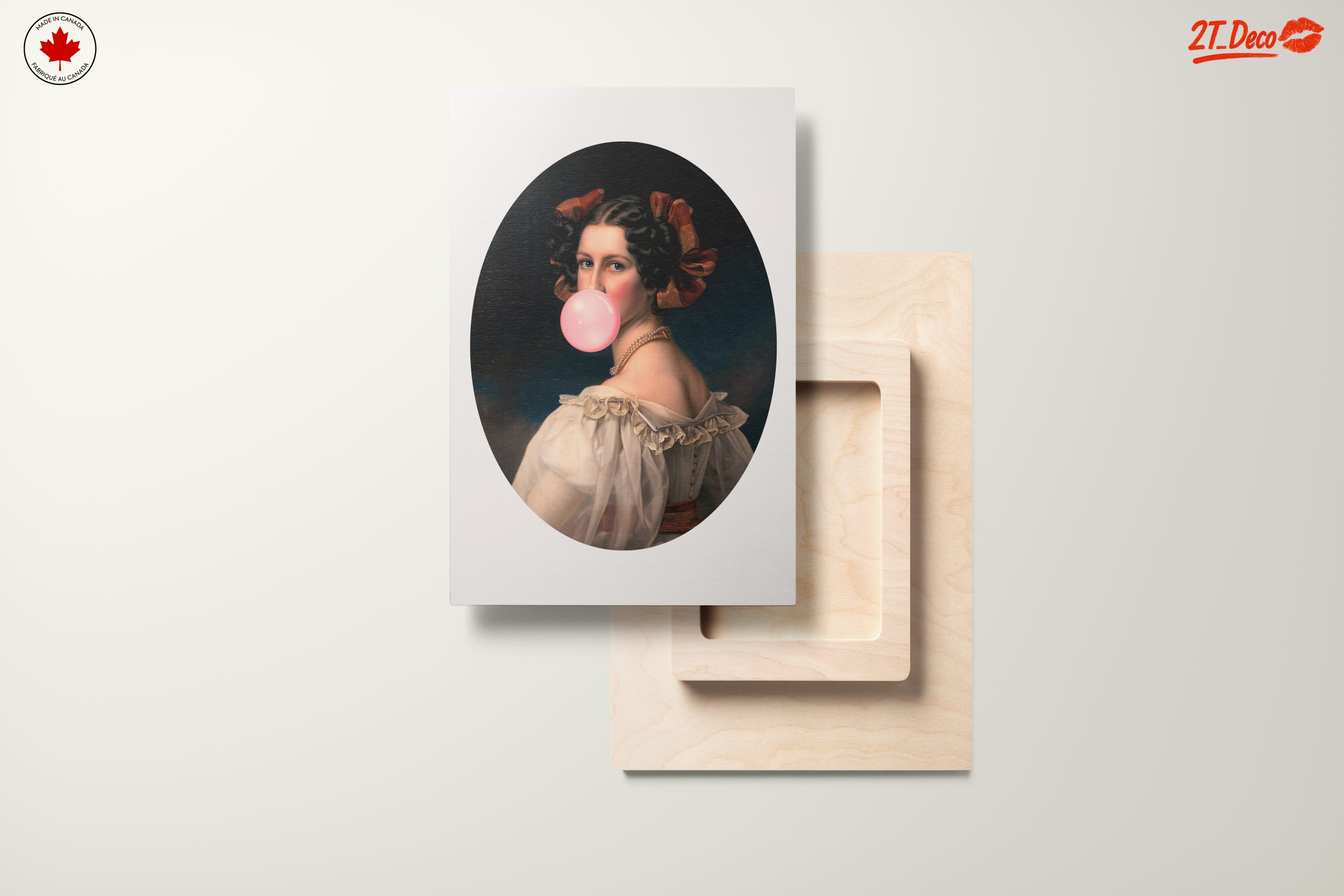 Modern Portrait with Bubblegum 2 - Image 11