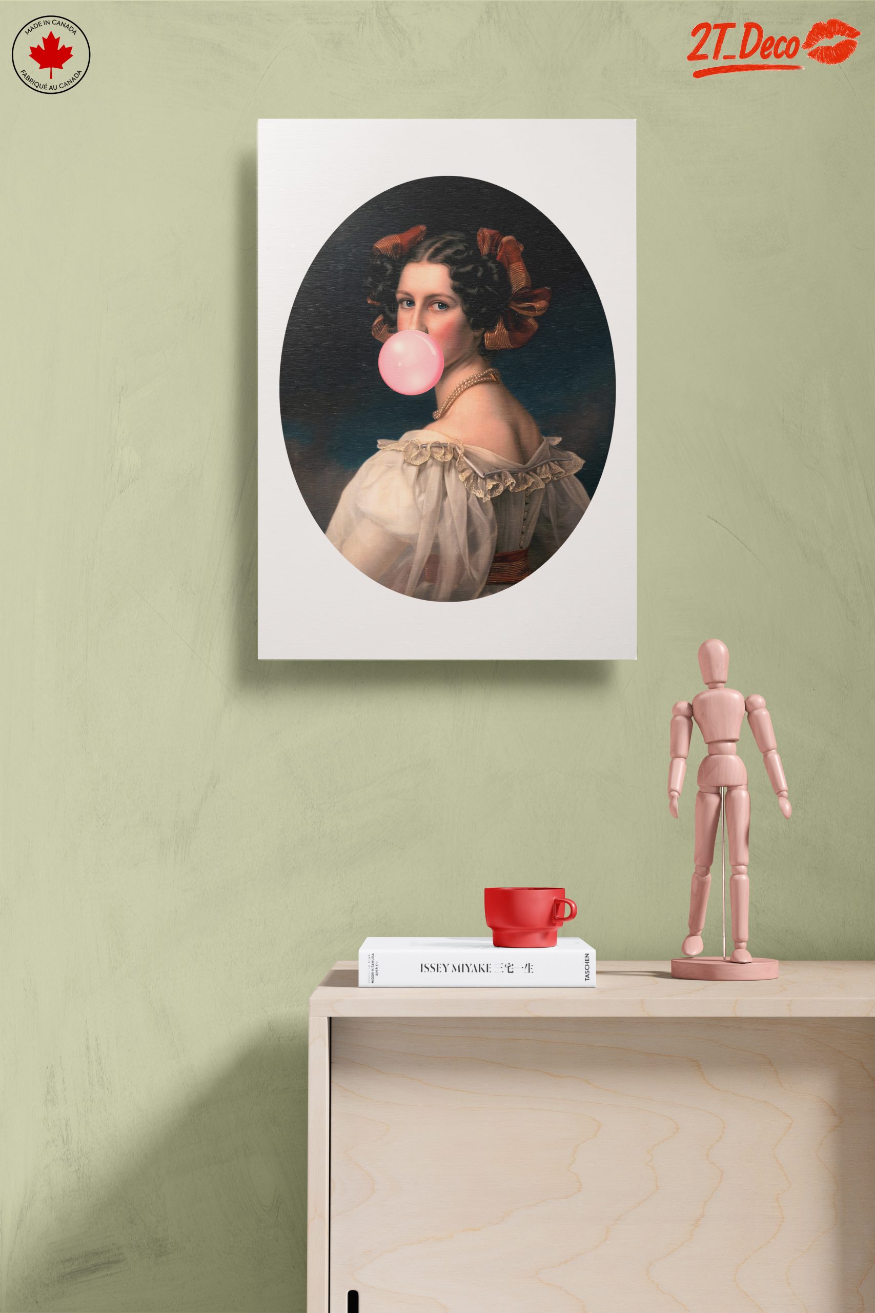 Modern Portrait with Bubblegum 2 - Image 14