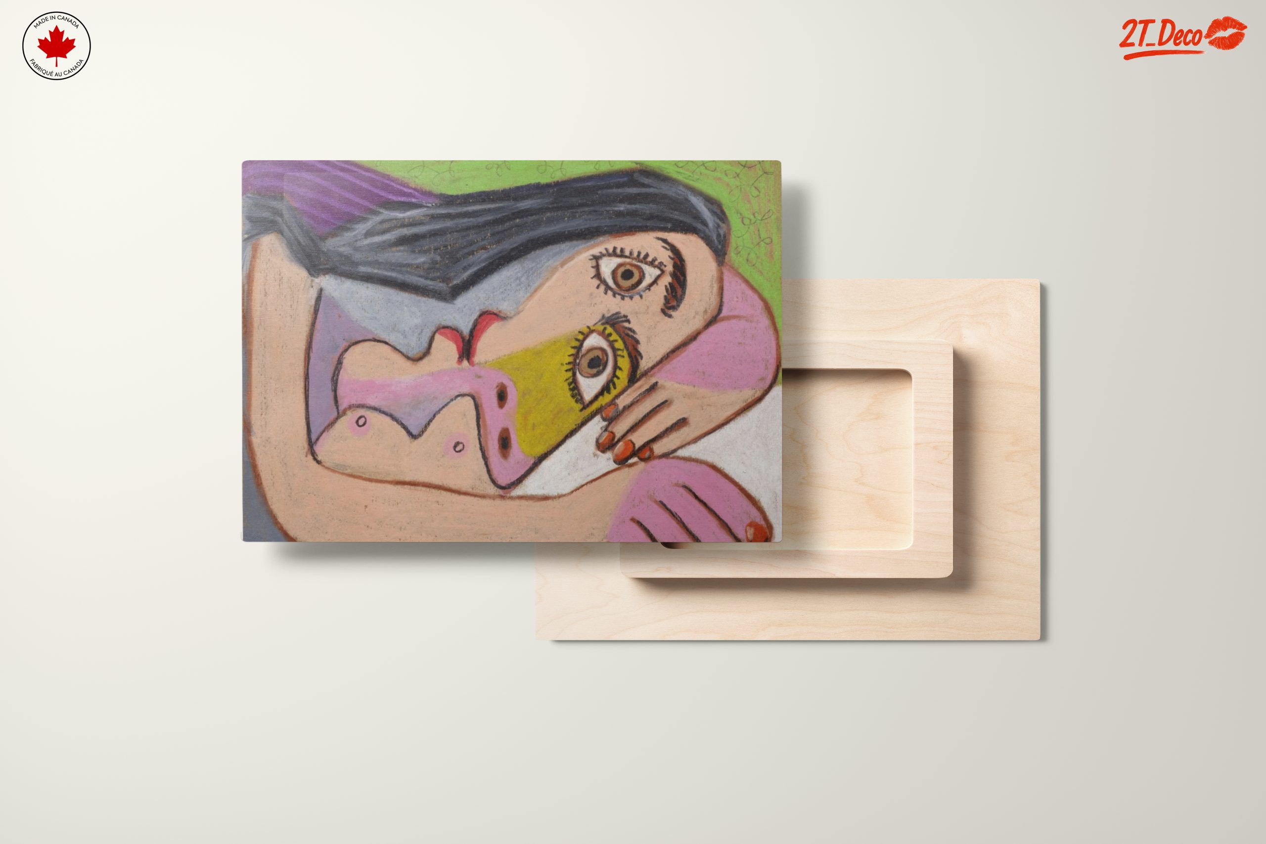 Stylized Abstract Figure Art with Bold Colors - Image 11