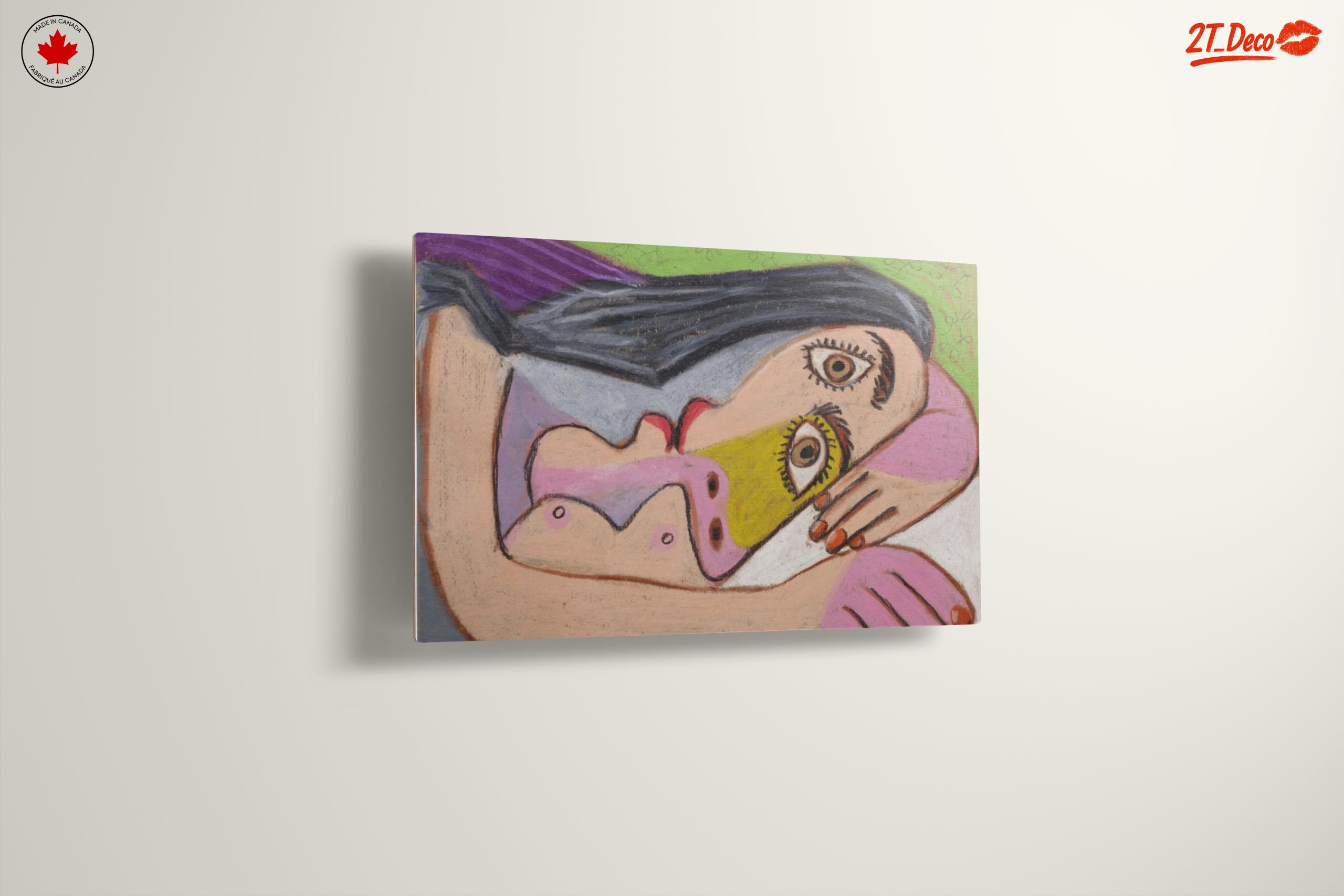 Stylized Abstract Figure Art with Bold Colors - Image 13