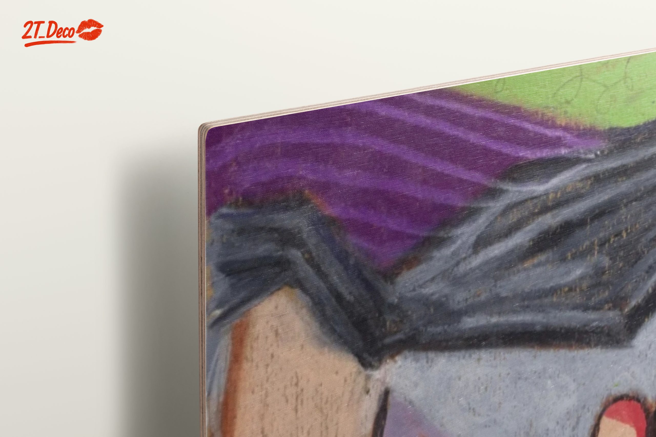 Stylized Abstract Figure Art with Bold Colors - Image 15