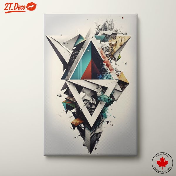 Striking Dynamic Abstract Art Piece 2