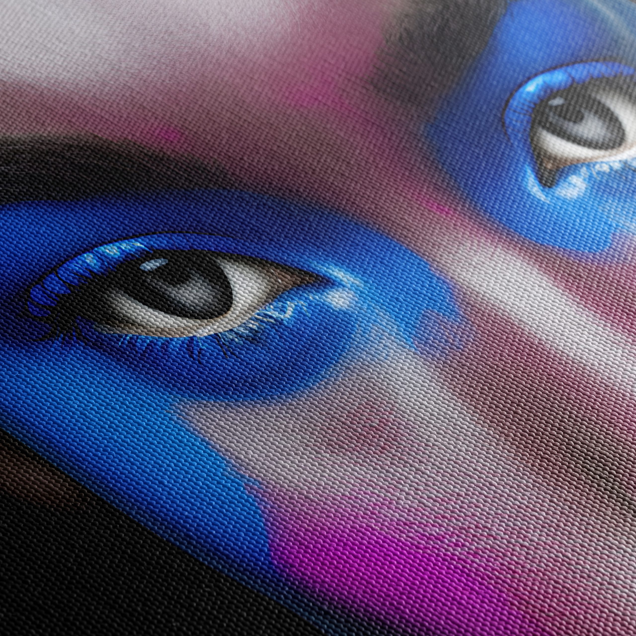 Vibrant Contemporary Portrait with Bold Colors 4 - Image 5