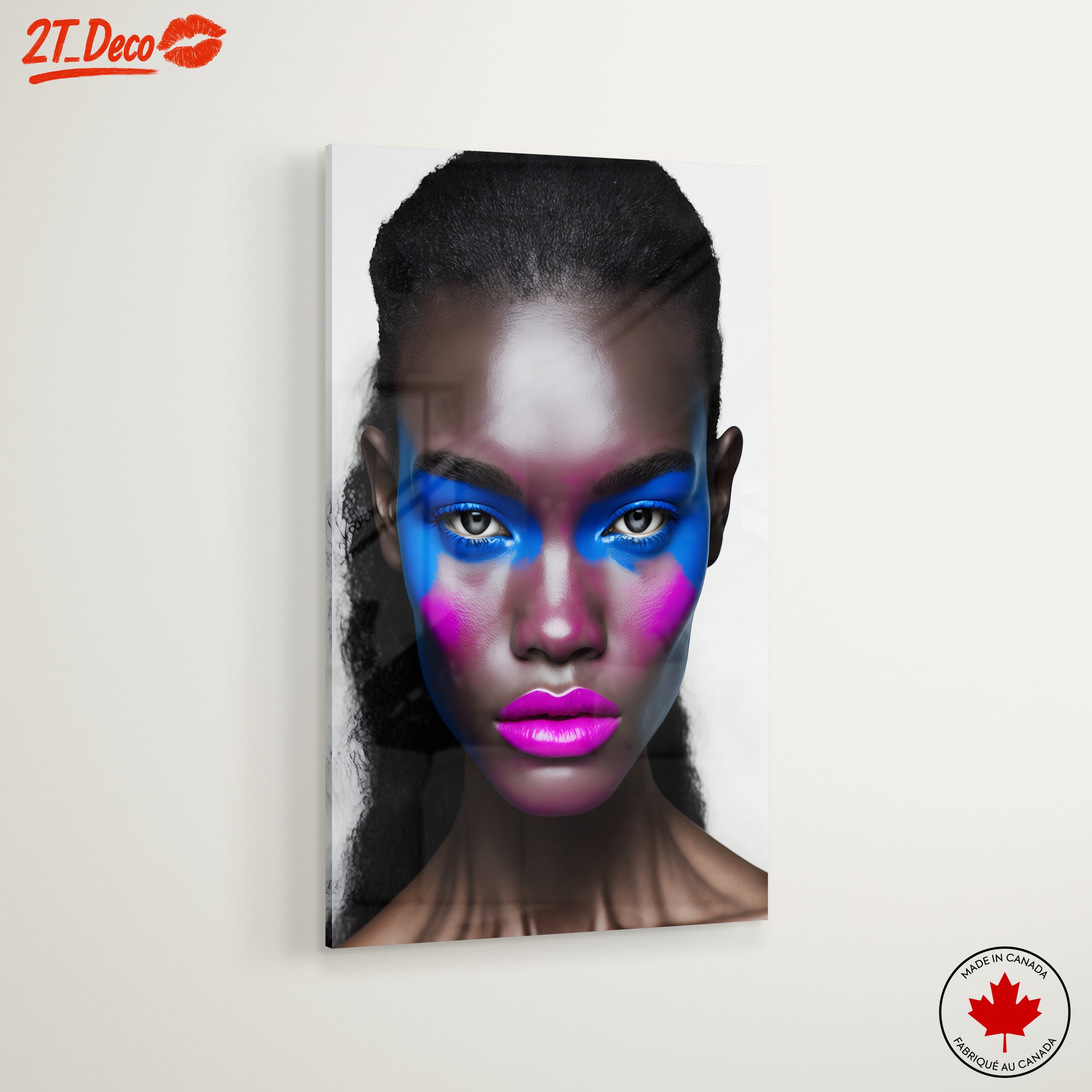 Vibrant Contemporary Portrait with Bold Colors 4 - Image 6