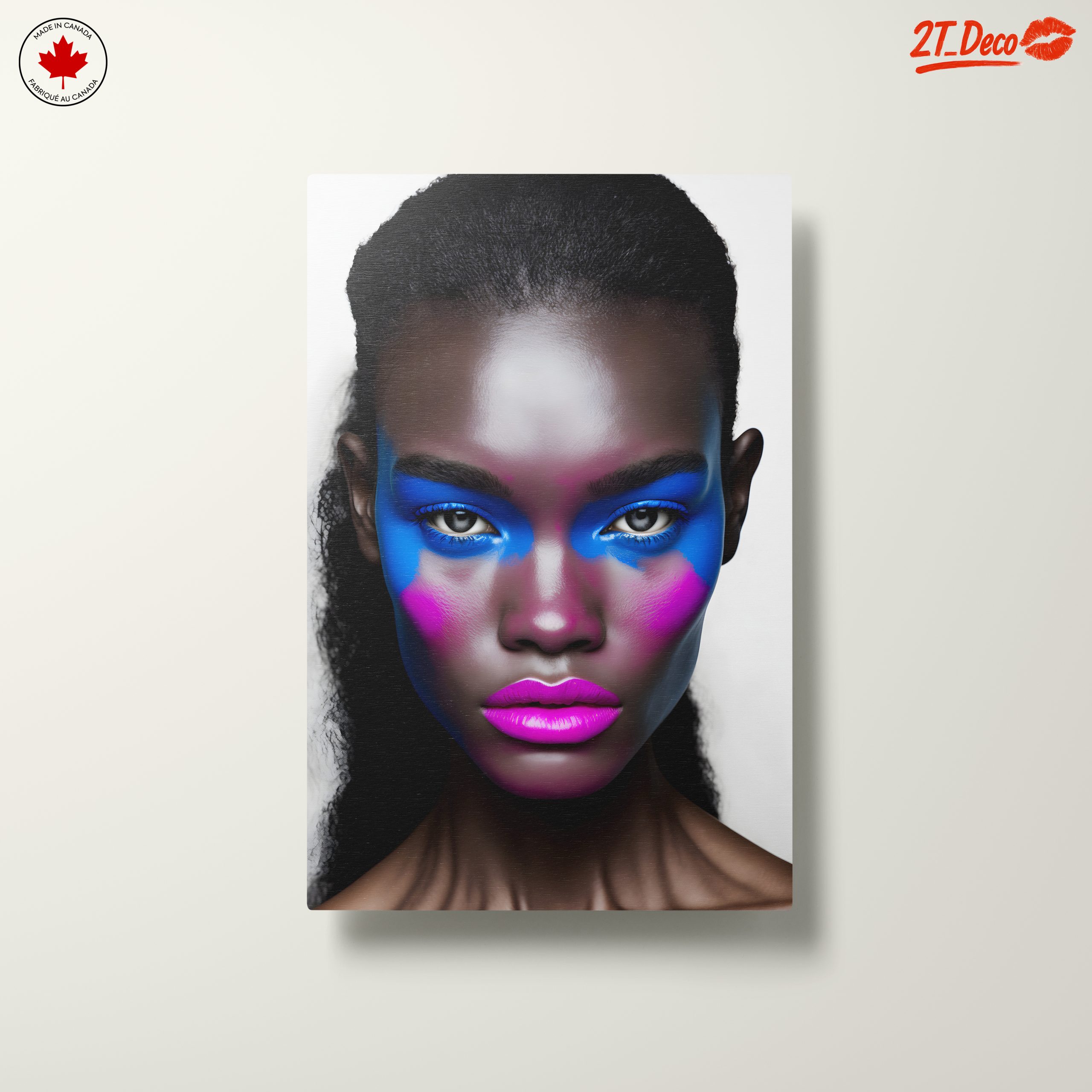 Vibrant Contemporary Portrait with Bold Colors 4 - Image 10