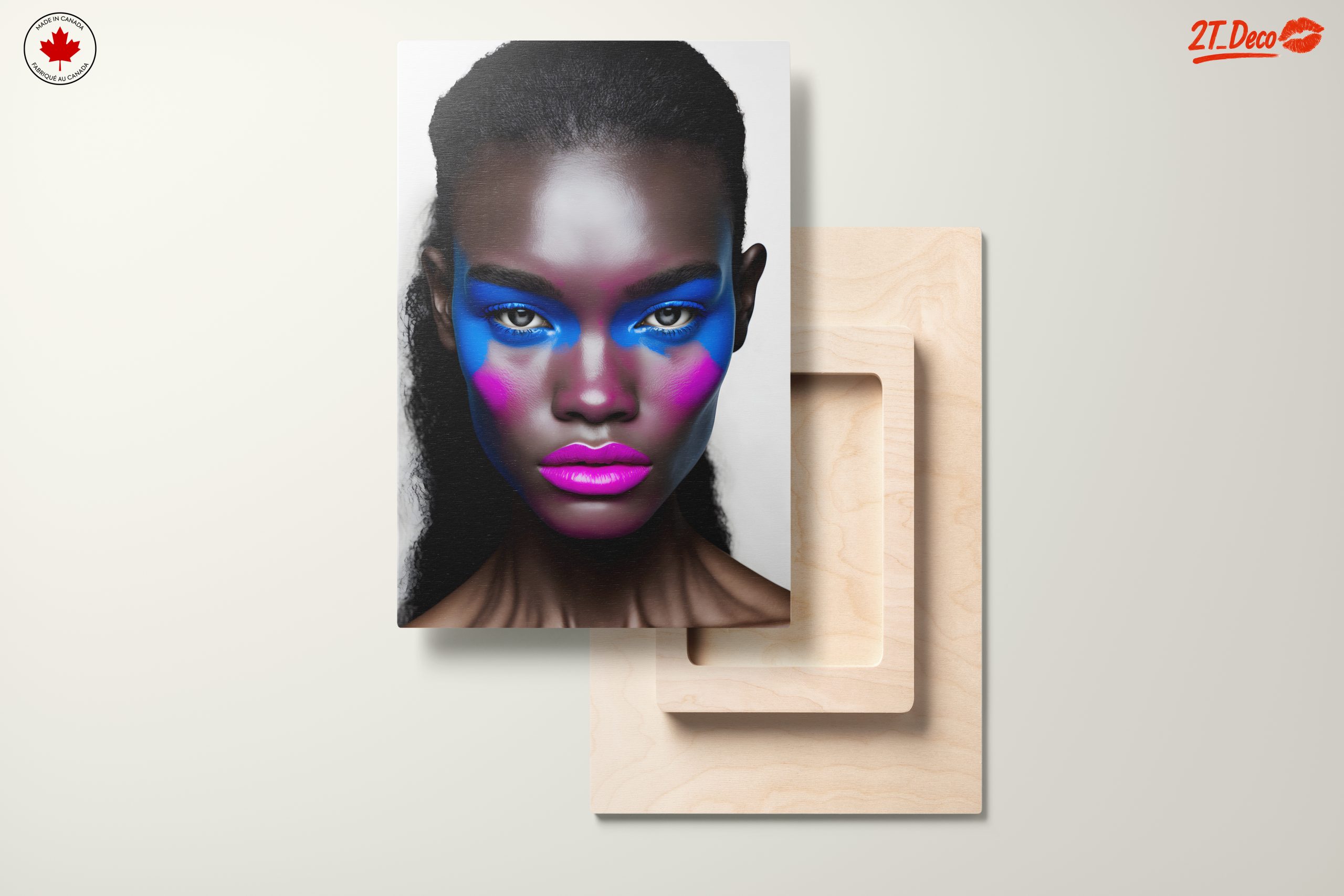 Vibrant Contemporary Portrait with Bold Colors 4 - Image 11