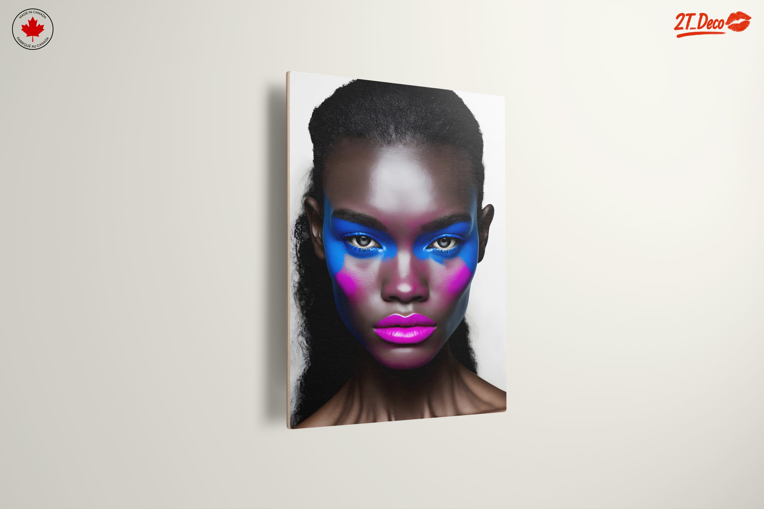 Vibrant Contemporary Portrait with Bold Colors 4 - Image 13