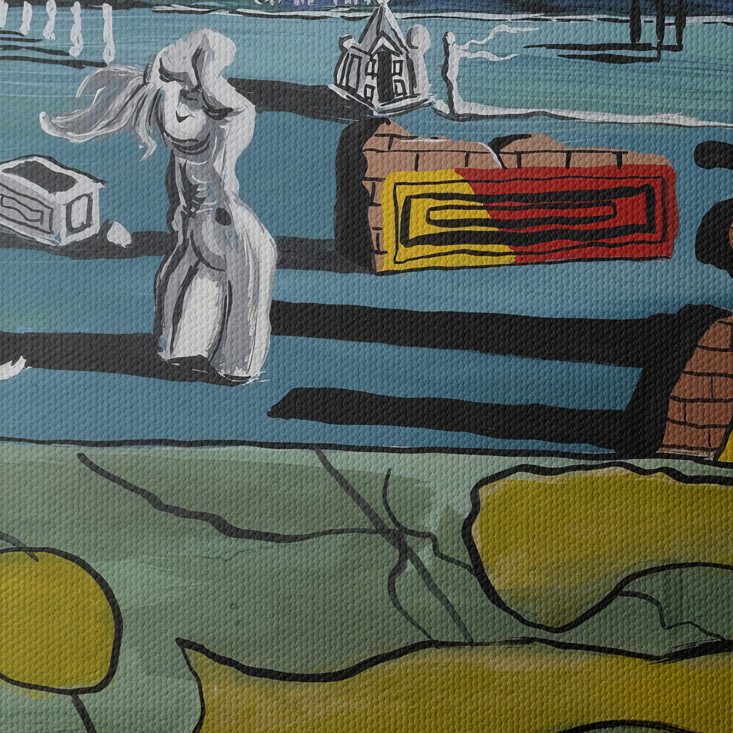 Surreal Nature Landscape with Abstract Figures - Image 4