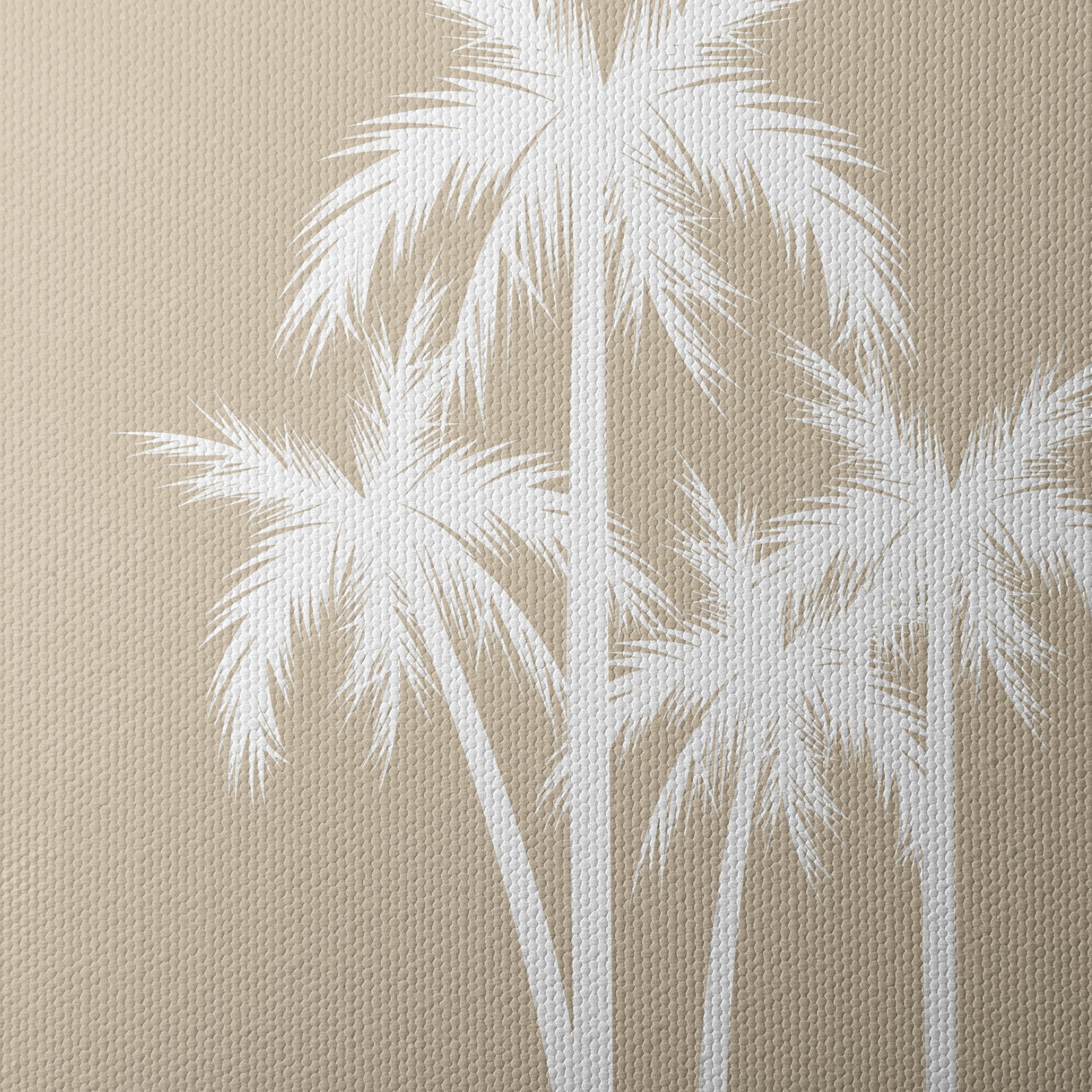 Stylized Palm Trees on Beige Background - Image 4