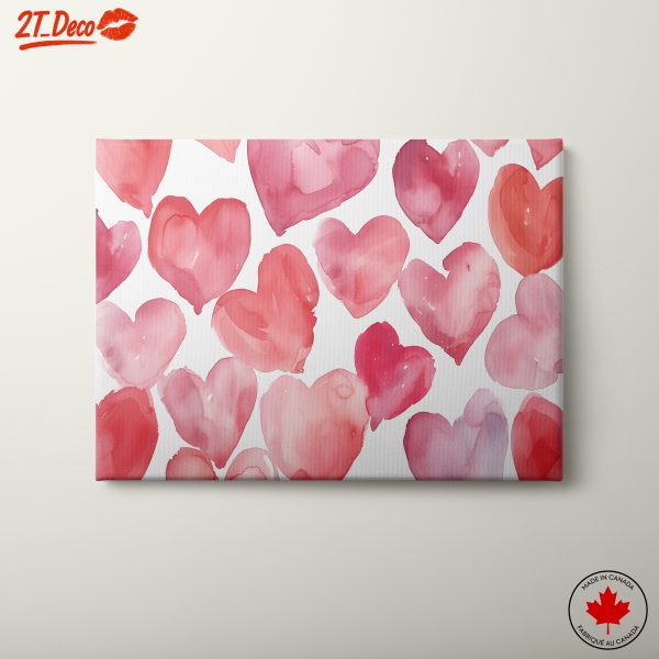 Colorful Abstract Heart Art