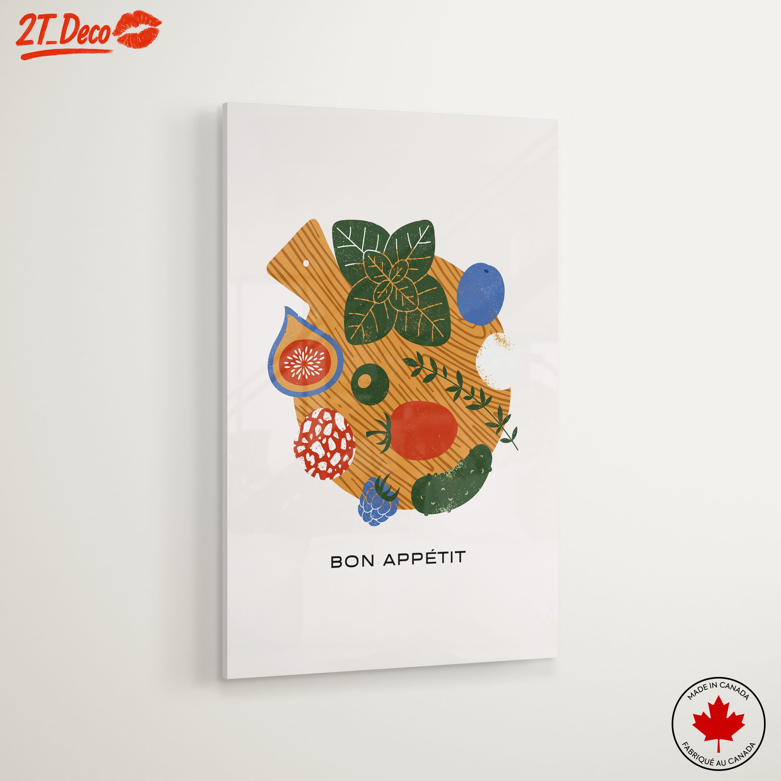Colorful Abstract Food Artwork 2 - Image 6