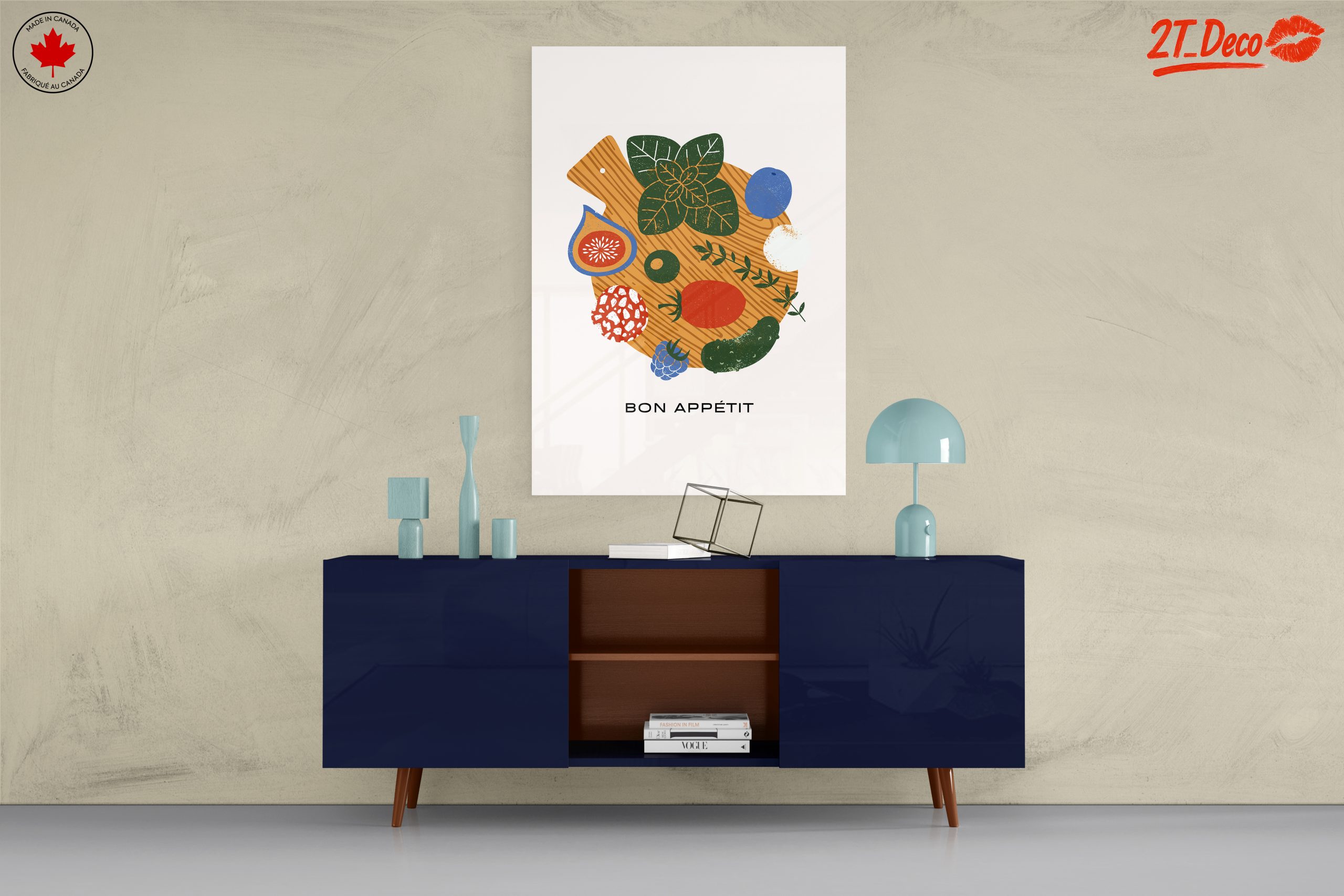 Colorful Abstract Food Artwork 2 - Image 8