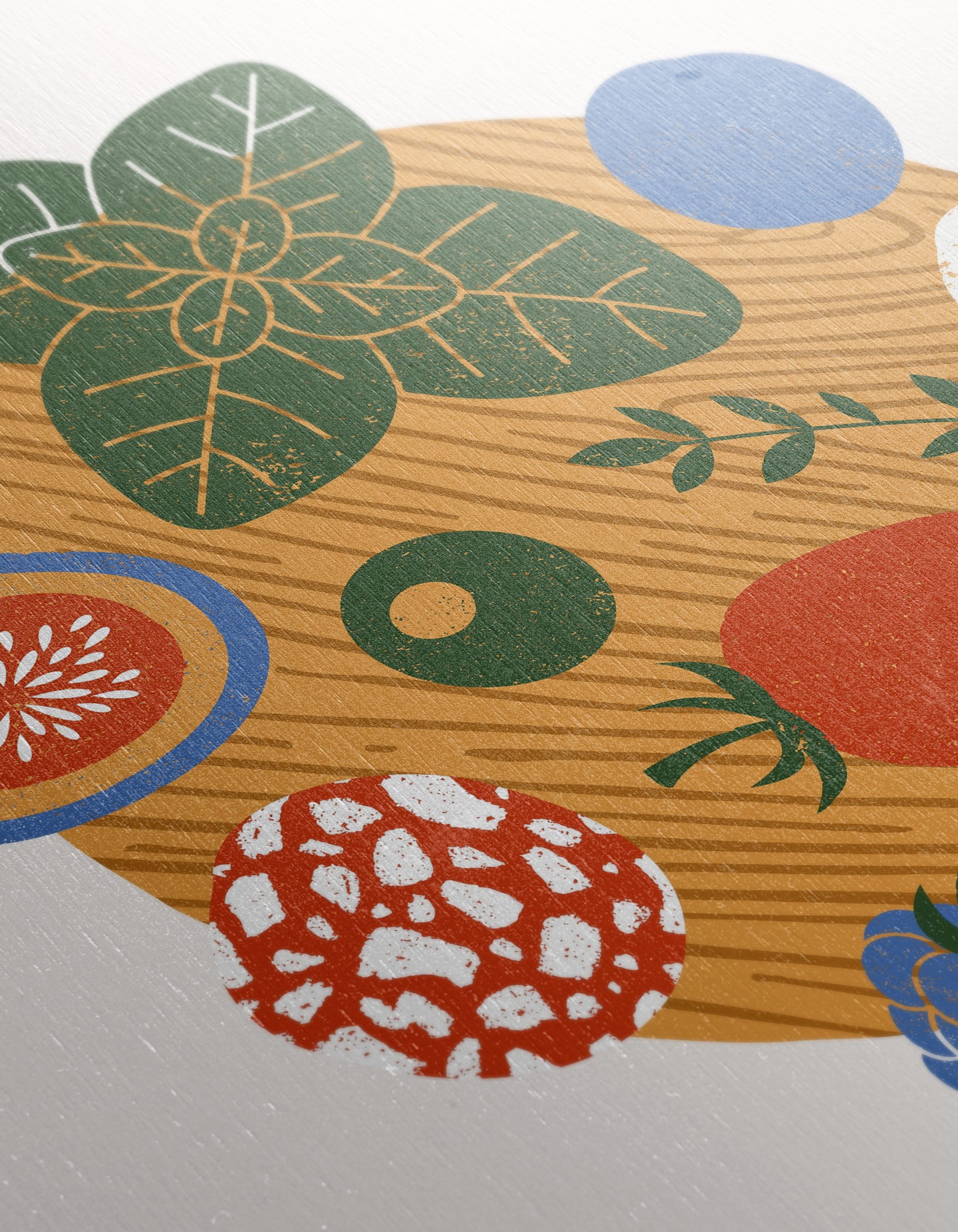 Colorful Abstract Food Artwork 2 - Image 12