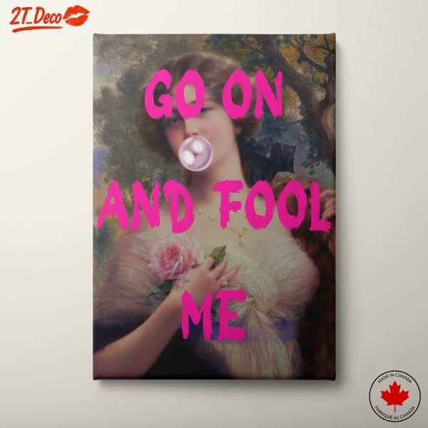 Contemporary Pop Art with Bold Text
