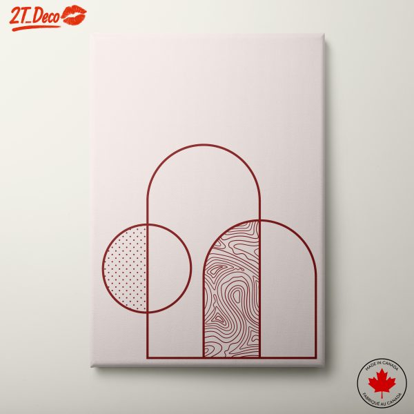Stylized Geometric Abstract Art