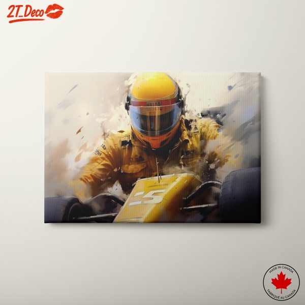 Dynamic Racing Action Artwork