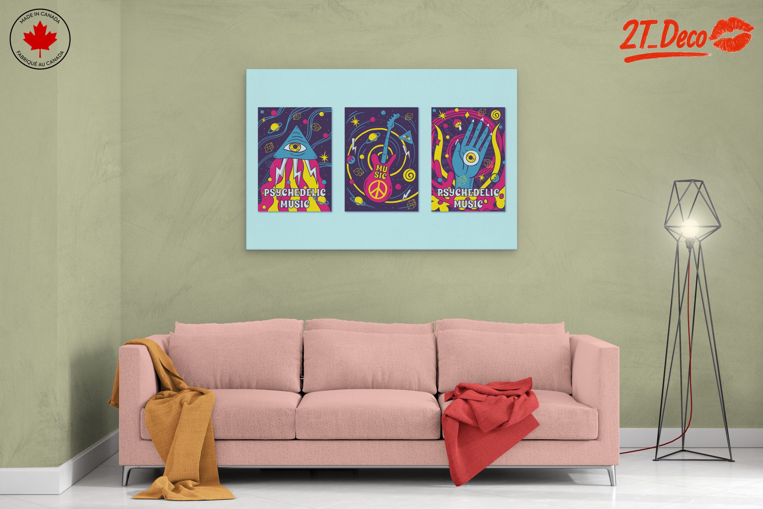 Vibrant Psychedelic Music Art Collection - Image 2