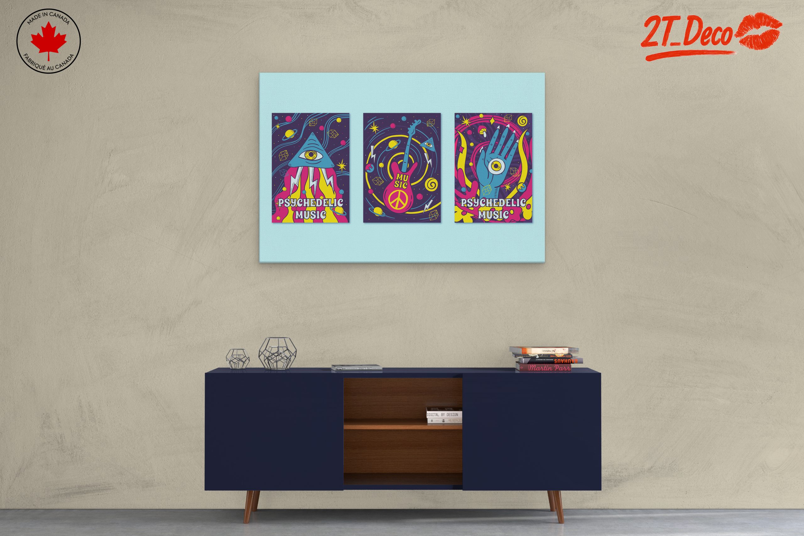 Vibrant Psychedelic Music Art Collection - Image 3