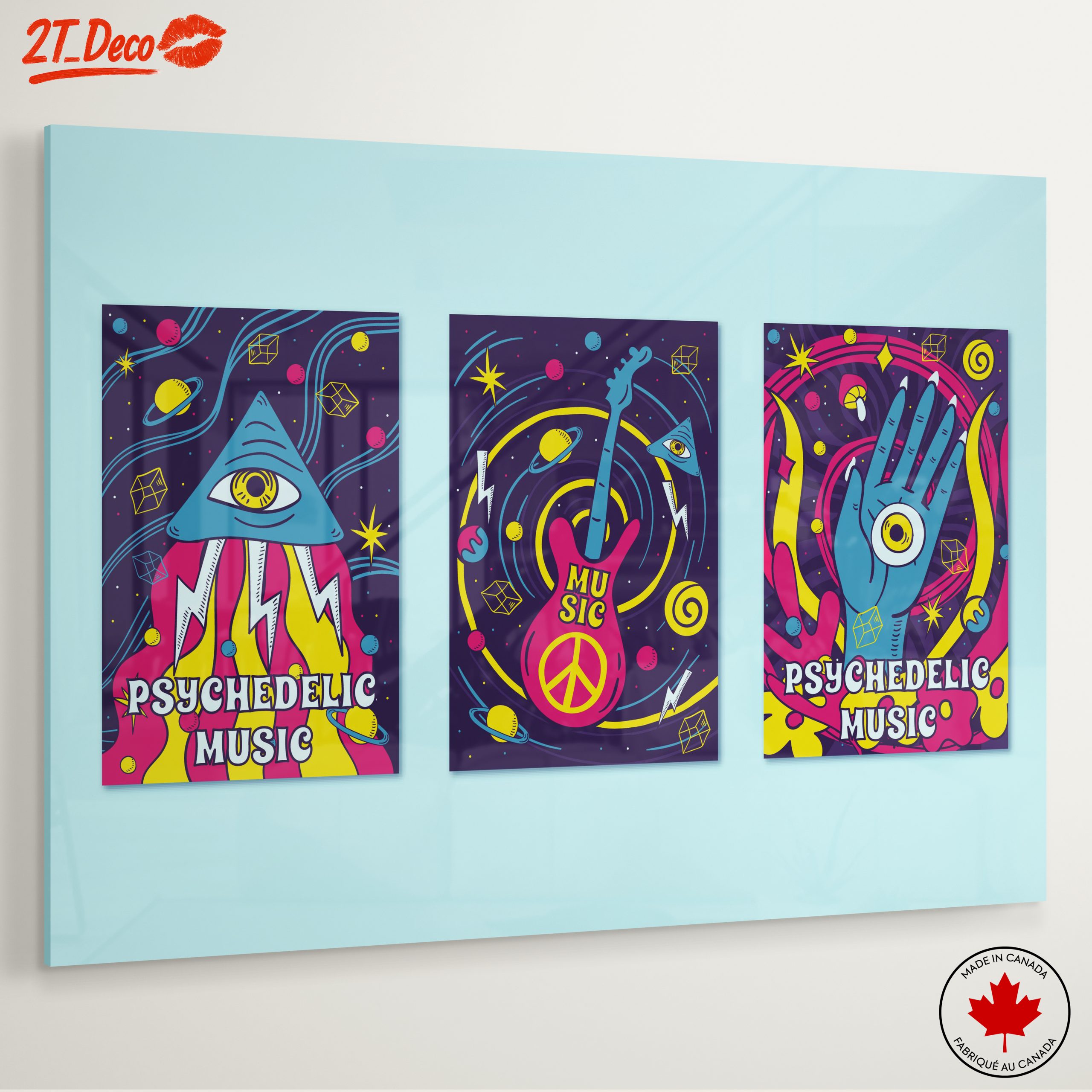 Vibrant Psychedelic Music Art Collection - Image 6