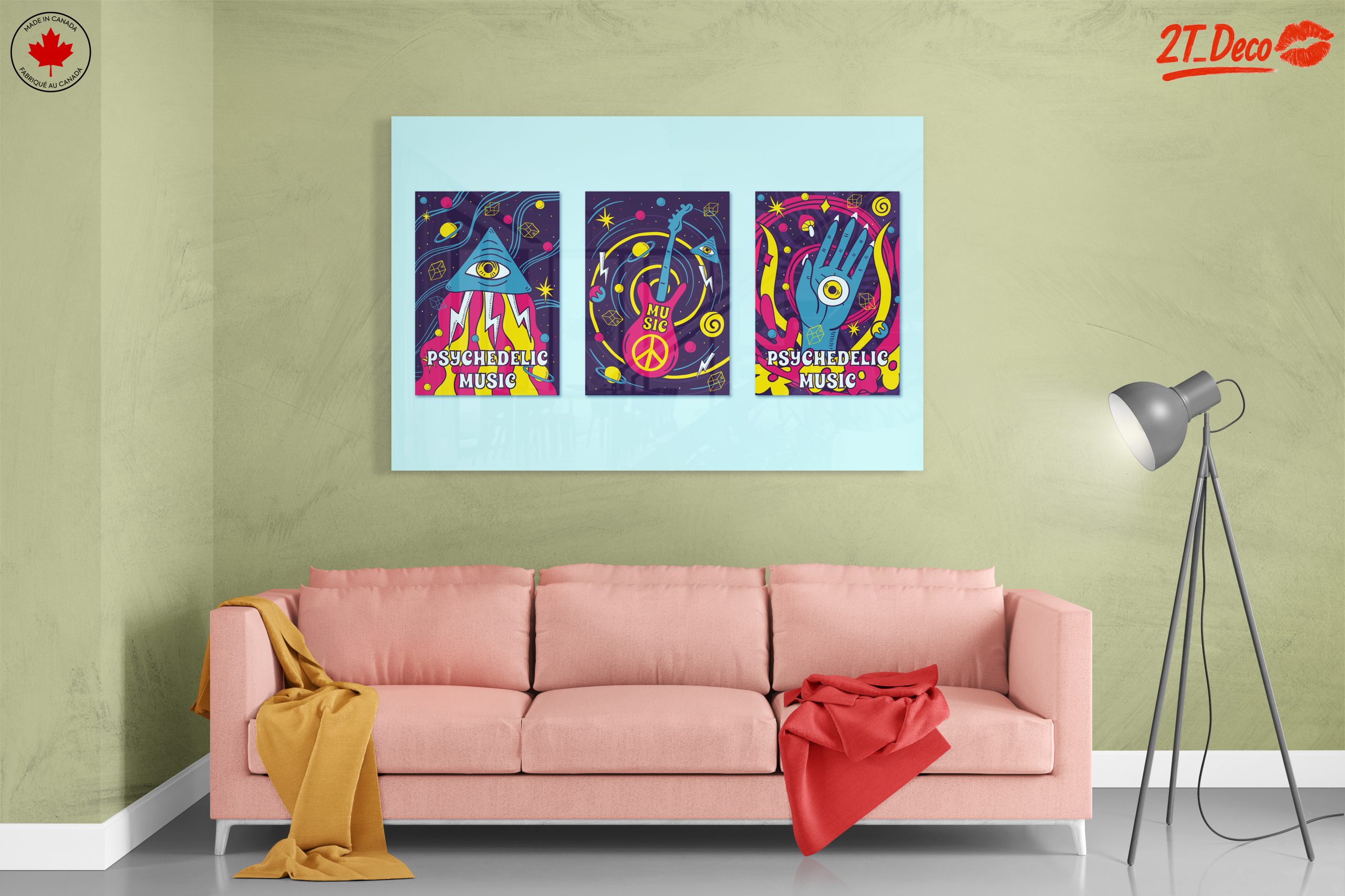 Vibrant Psychedelic Music Art Collection - Image 7