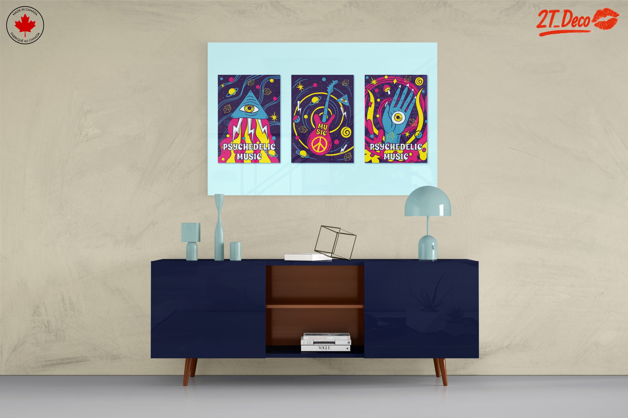 Vibrant Psychedelic Music Art Collection - Image 8