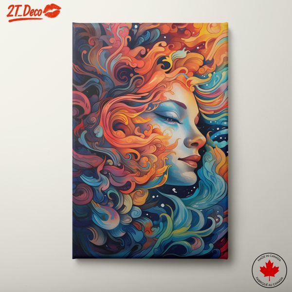 Vibrant Contemporary Portrait of a Woman 5