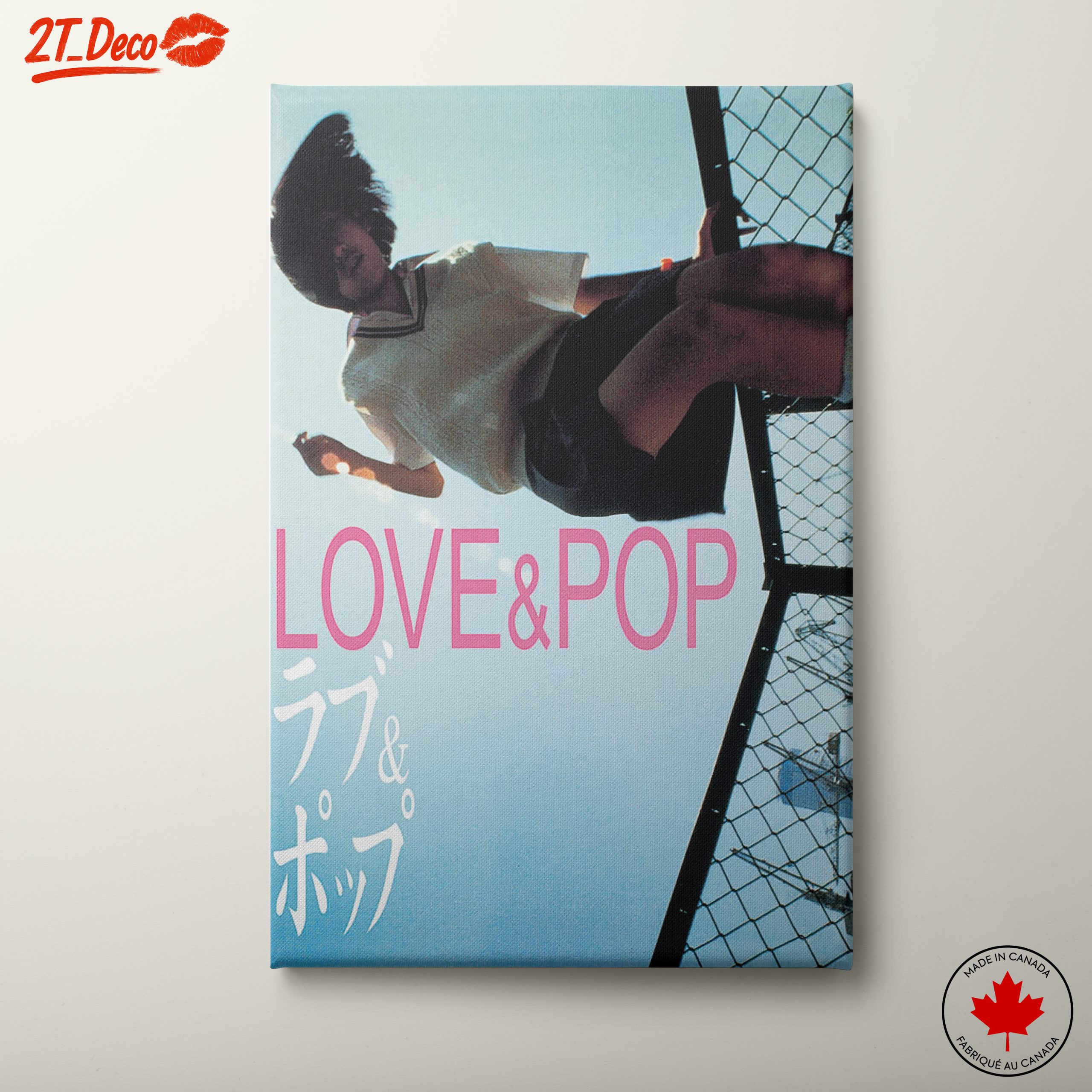 Youthful Pop Art Inspired by Love & Pop