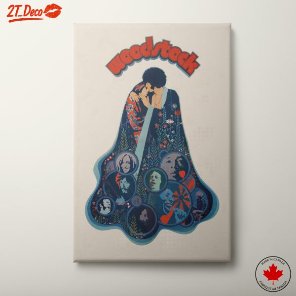 Woodstock Inspired Pop Art Poster