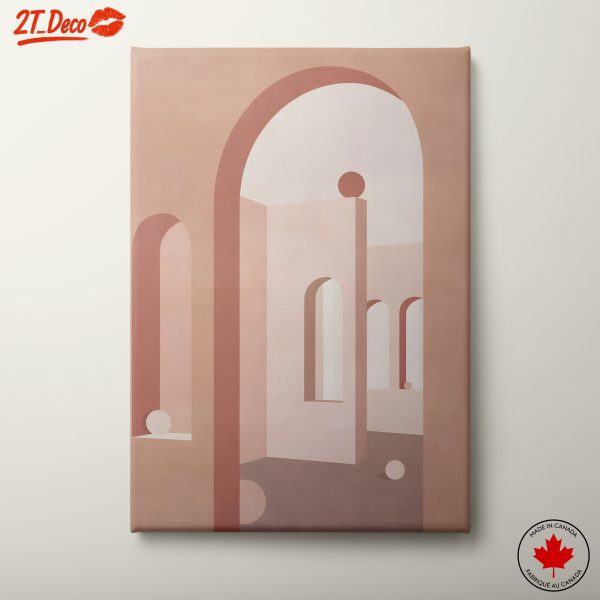 Contemporary Minimalist Architectural Artwork
