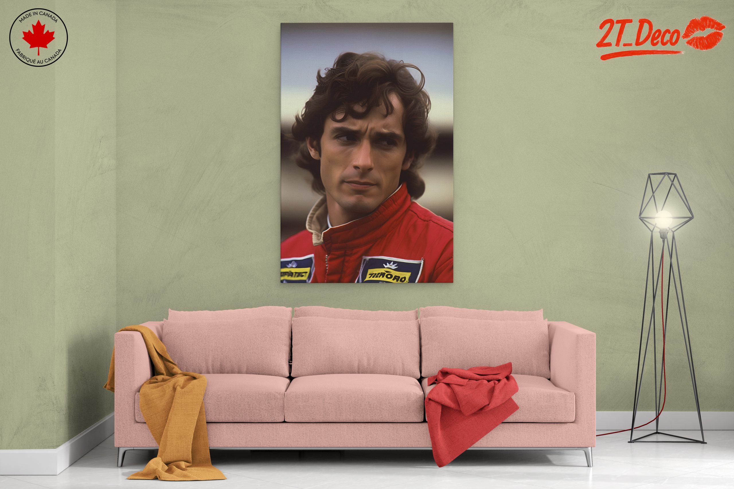 Dynamic Motorsport Character Artwork - Image 2