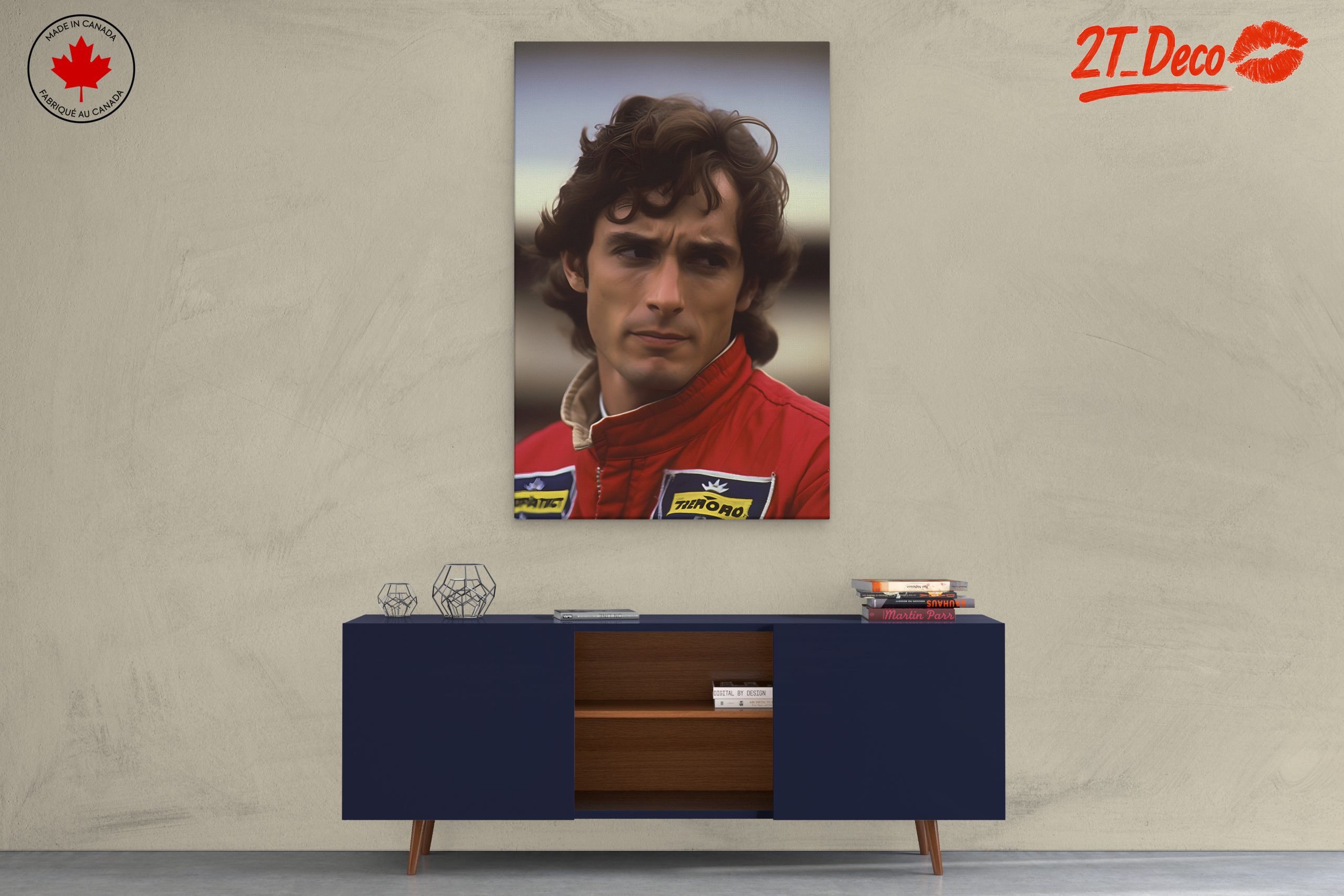 Dynamic Motorsport Character Artwork - Image 3
