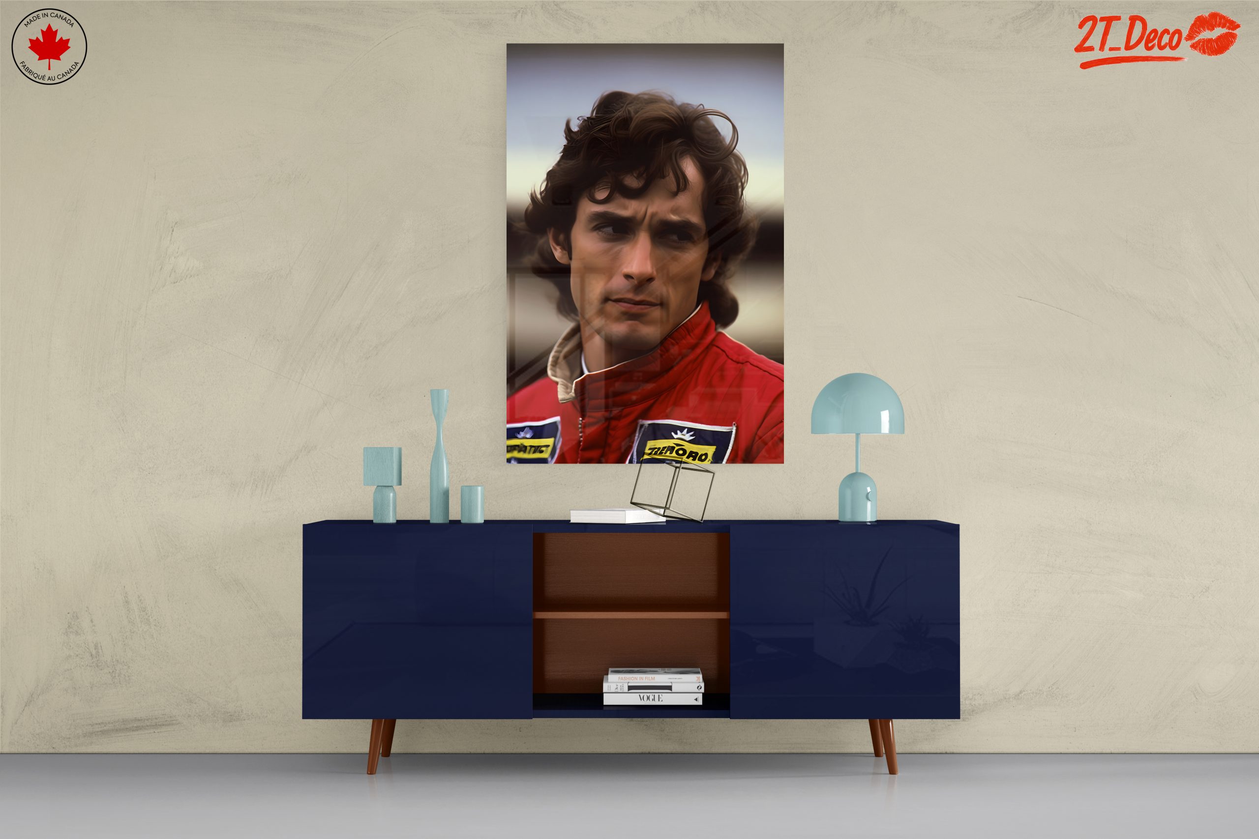 Dynamic Motorsport Character Artwork - Image 8