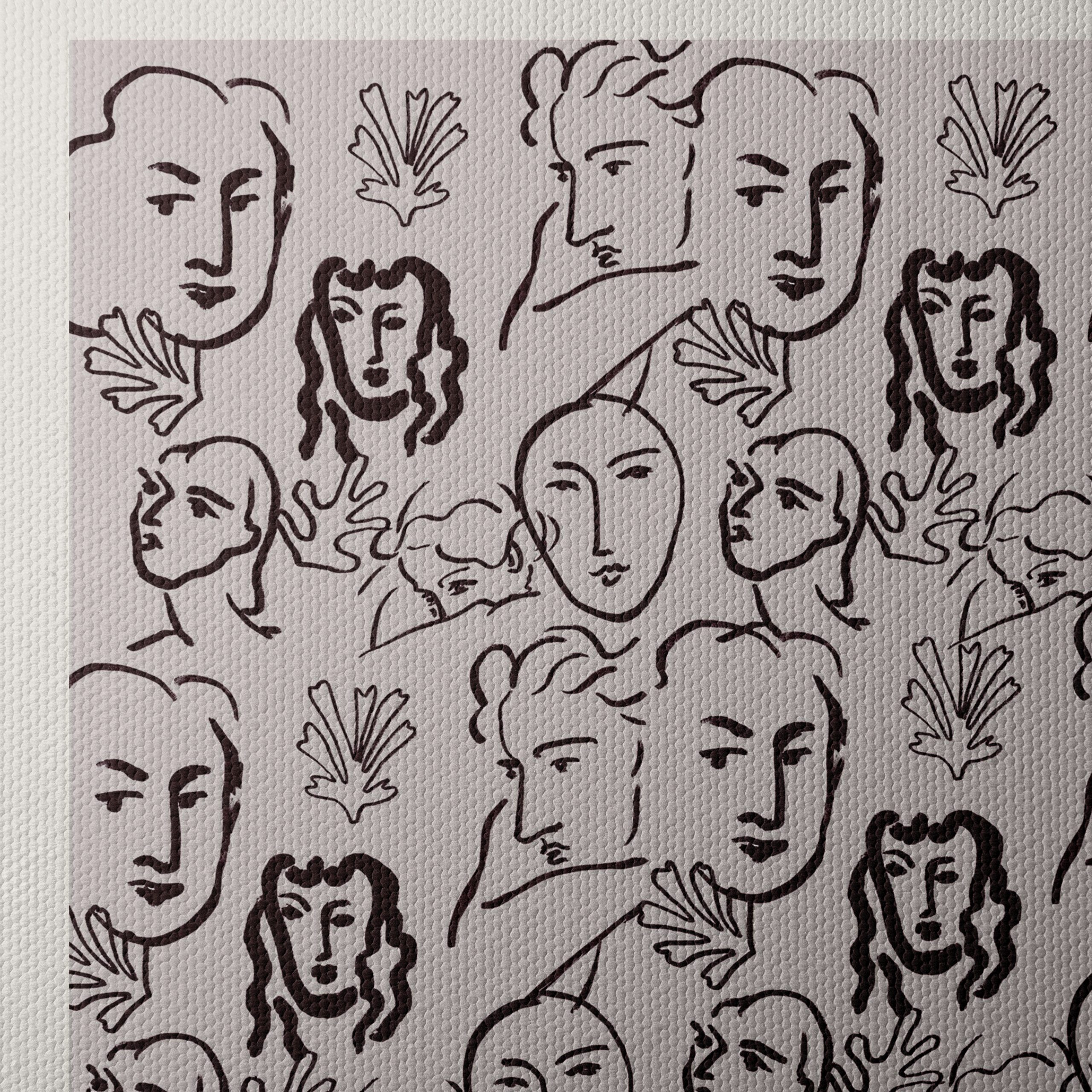 Stylized Faces by Henri Matisse - Image 4