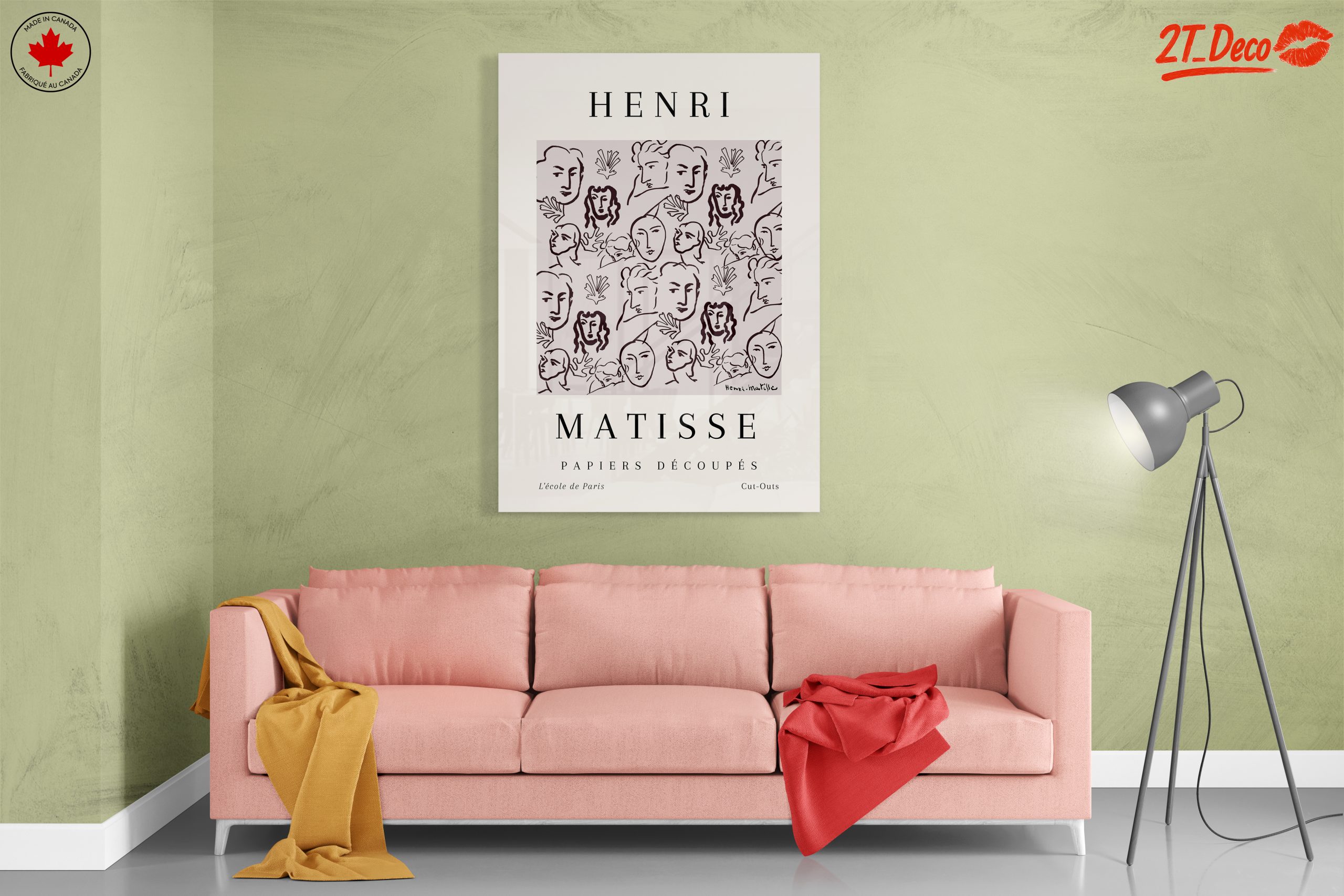 Stylized Faces by Henri Matisse - Image 7