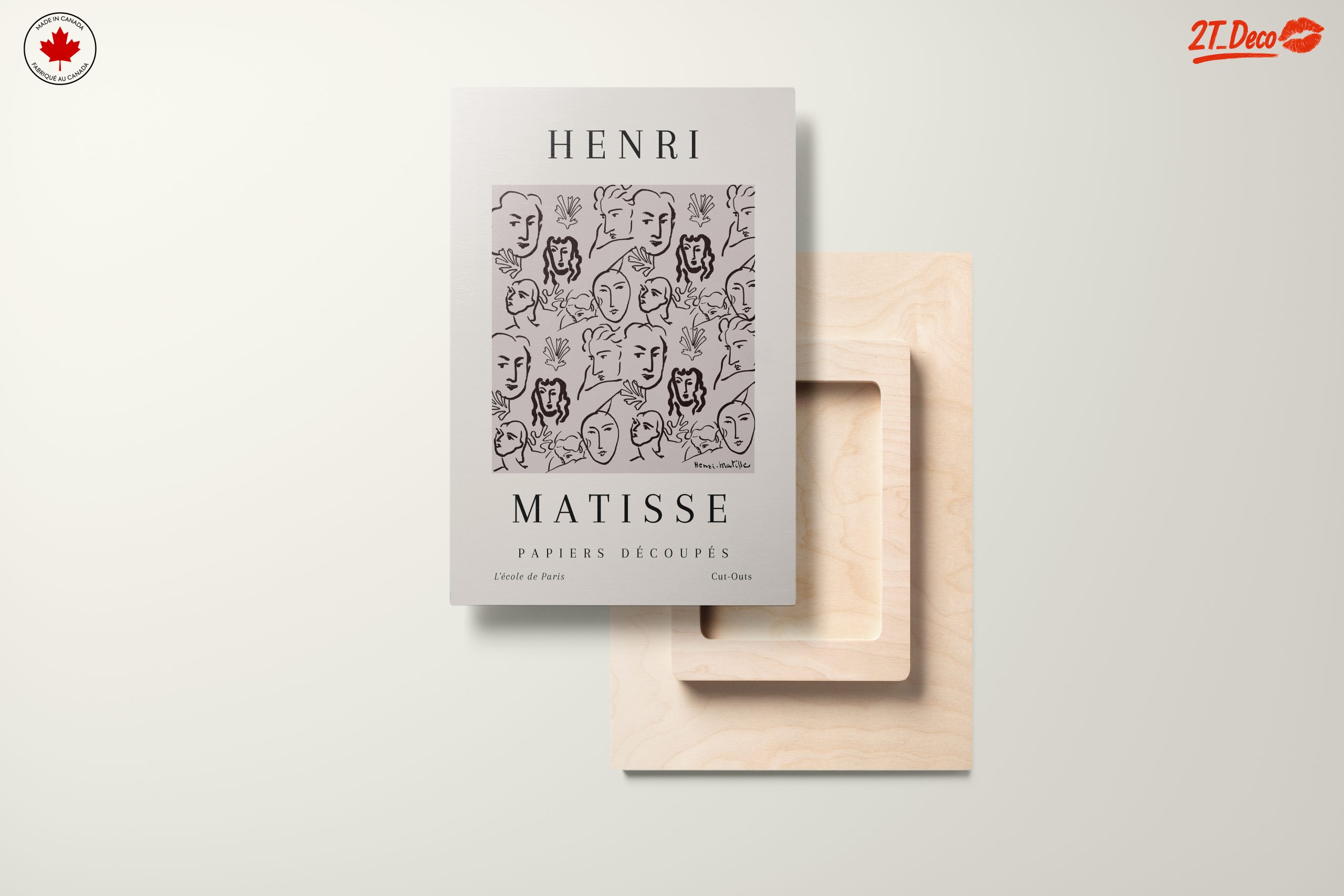 Stylized Faces by Henri Matisse - Image 11