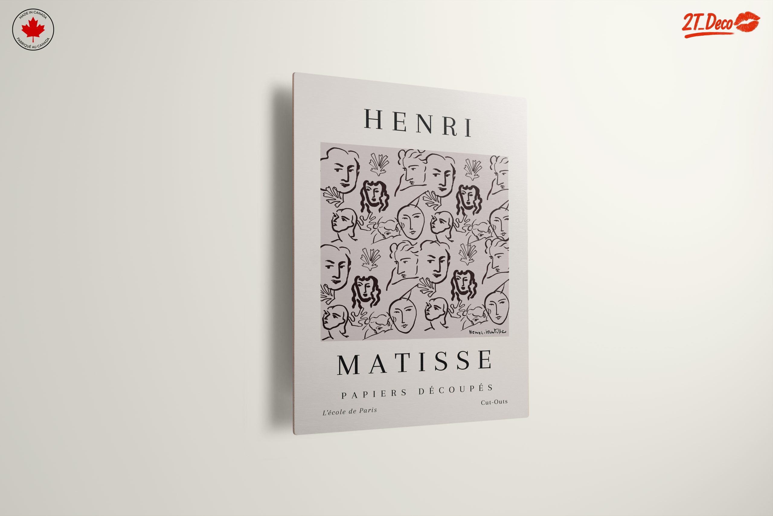 Stylized Faces by Henri Matisse - Image 13