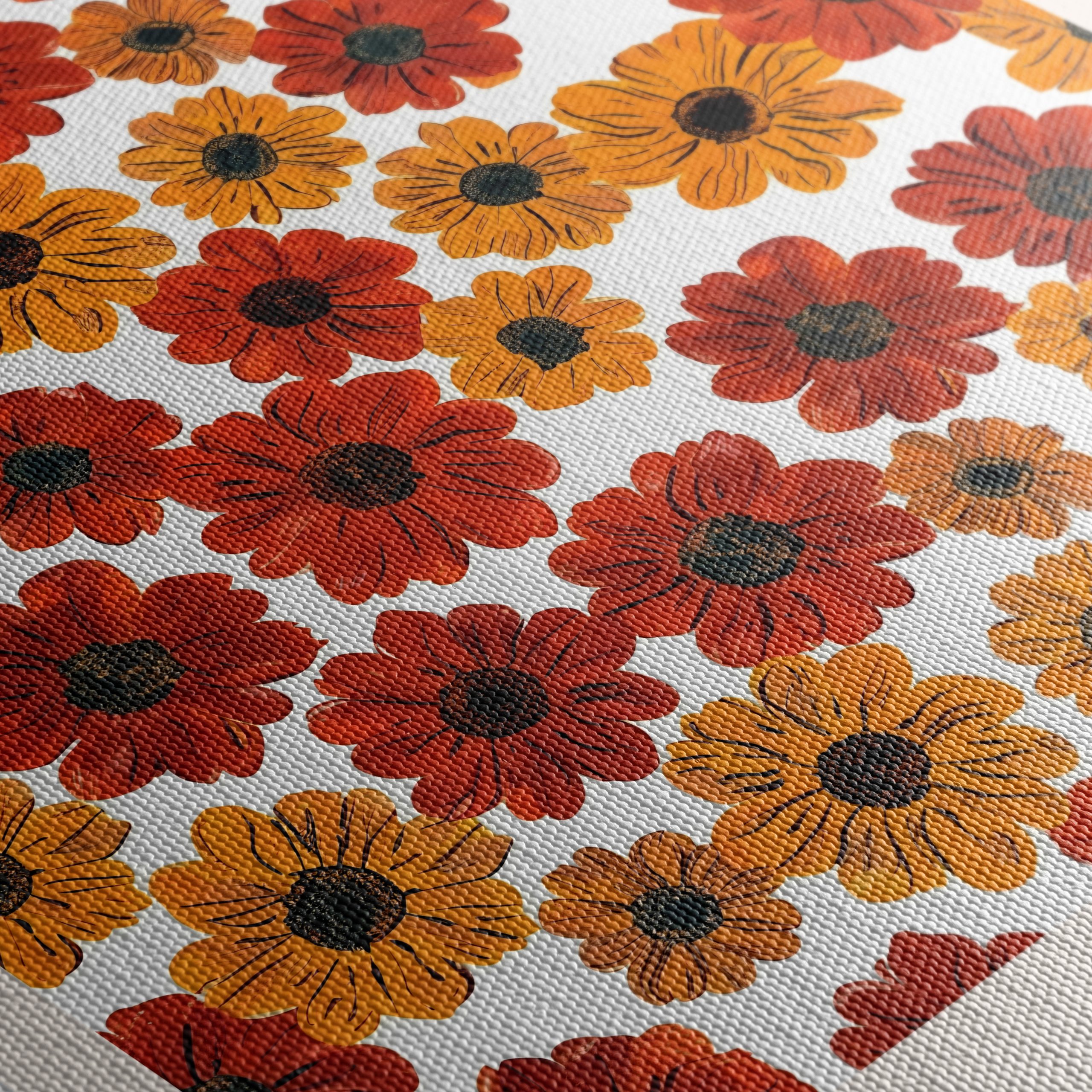 Vibrant Flower Market Wall Art - Image 5