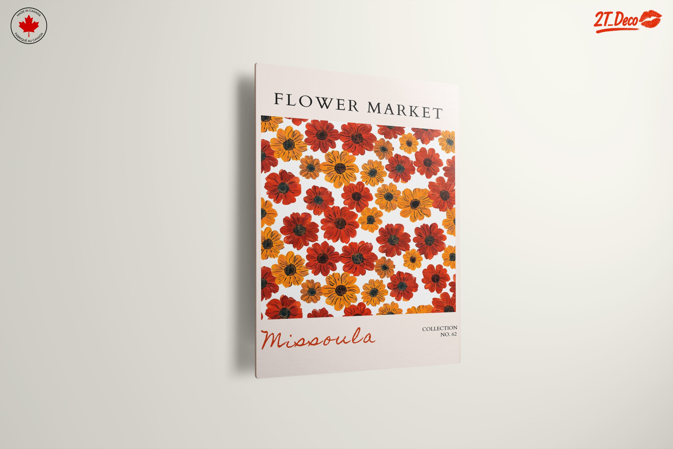 Vibrant Flower Market Wall Art - Image 13