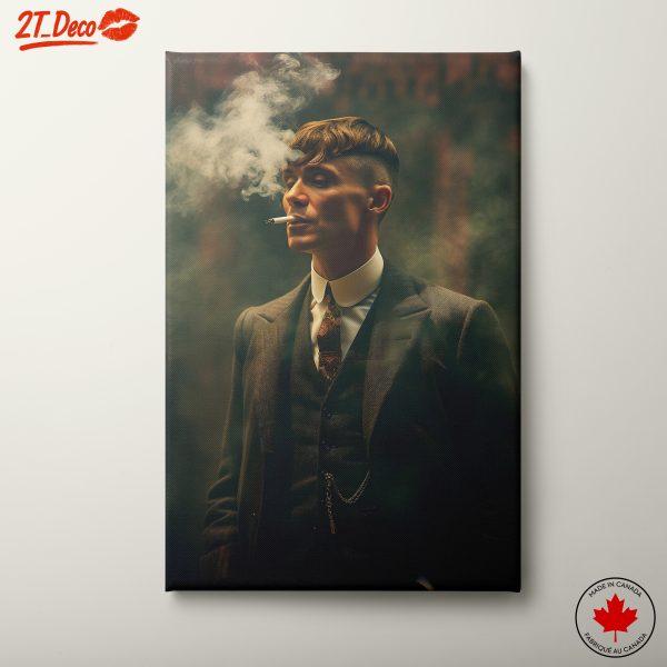 Elegant Dramatic Character Portrait with Smoky Atmosphere
