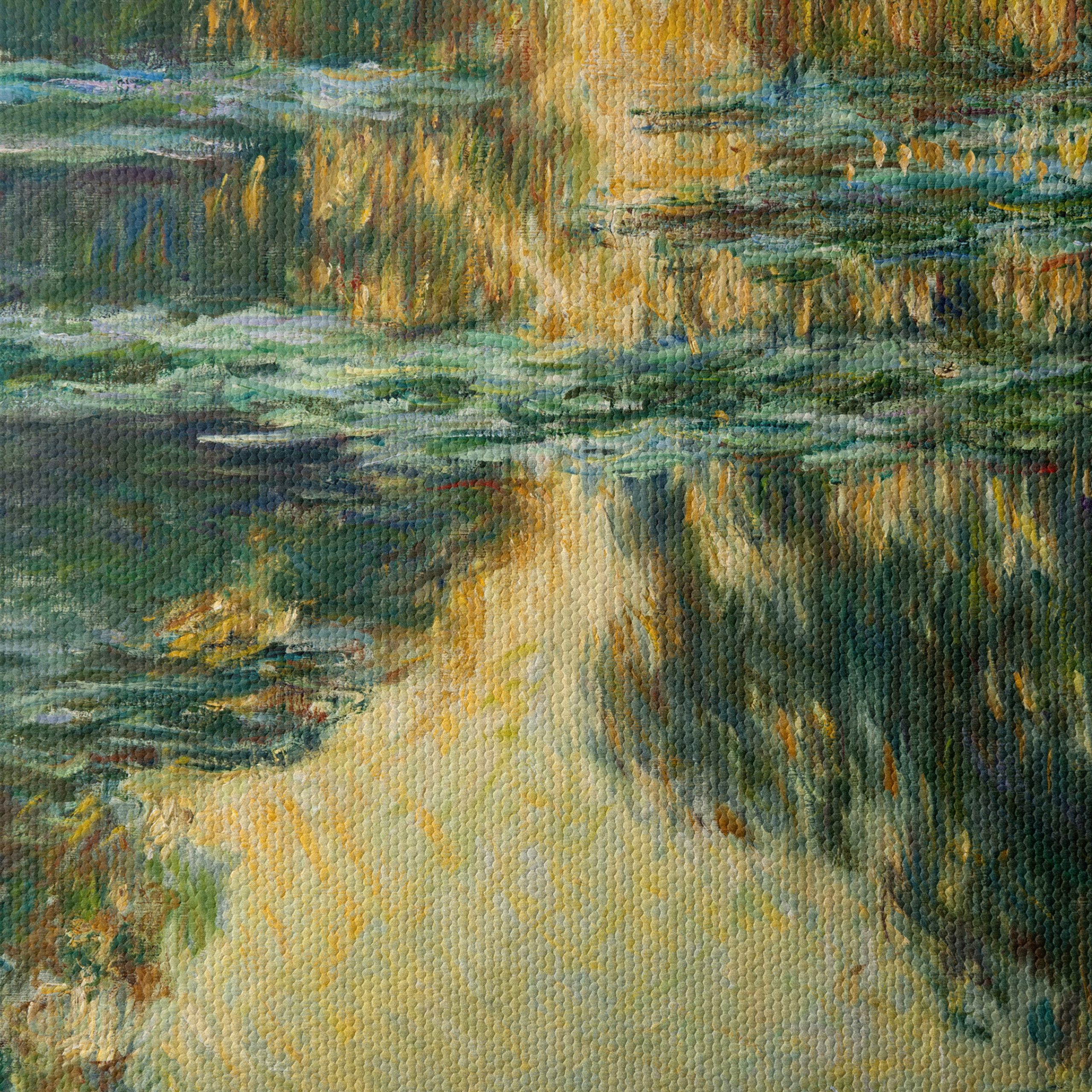 Impressionist Abstract Landscape Reflection - Image 4