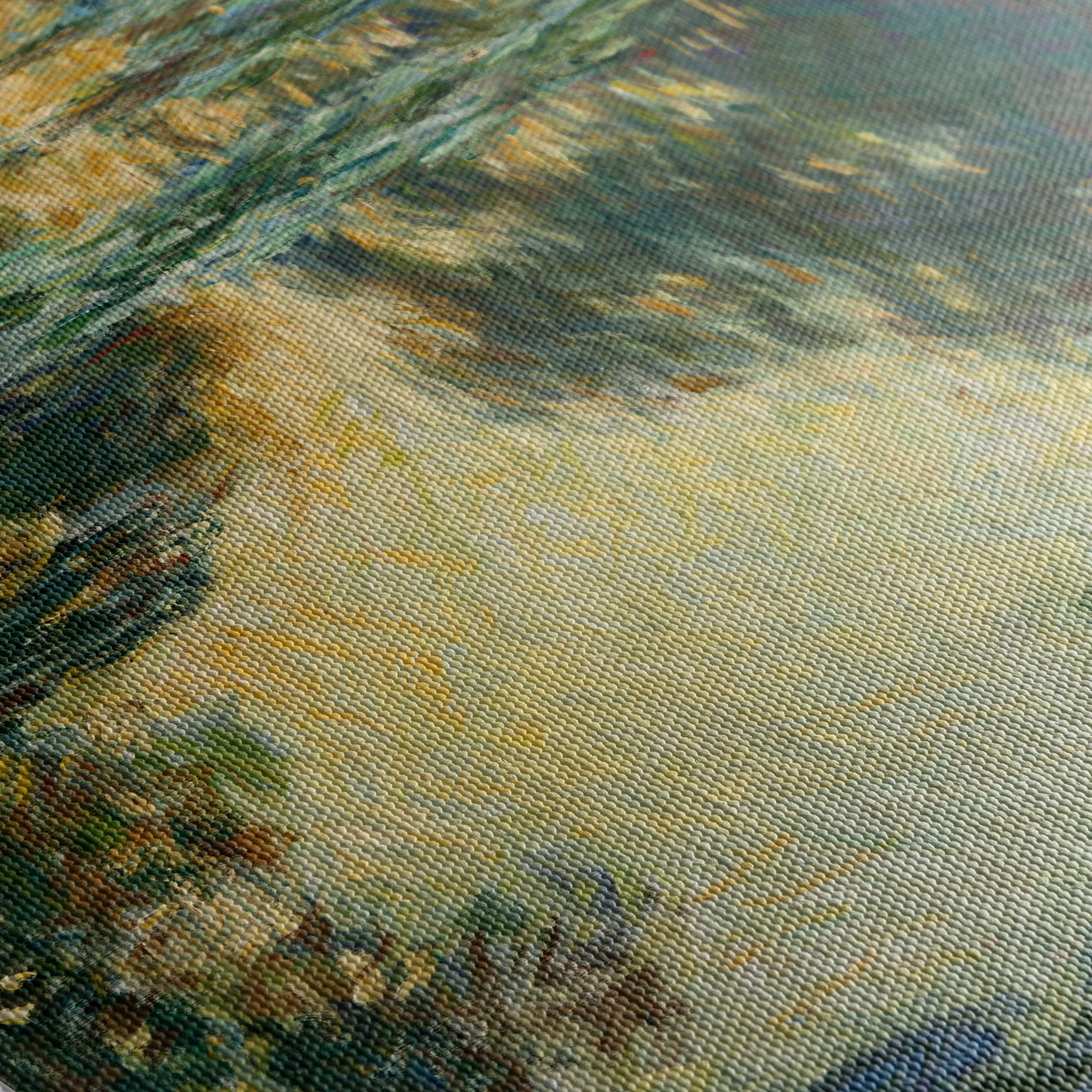 Impressionist Abstract Landscape Reflection - Image 5