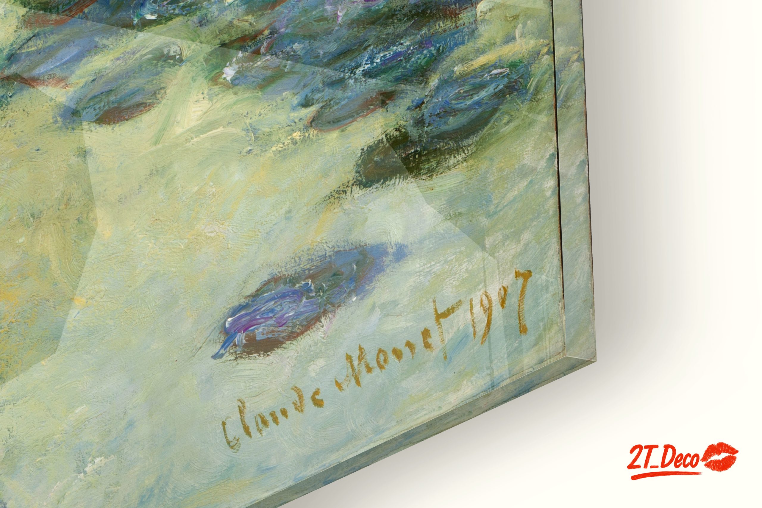 Impressionist Abstract Landscape Reflection - Image 9