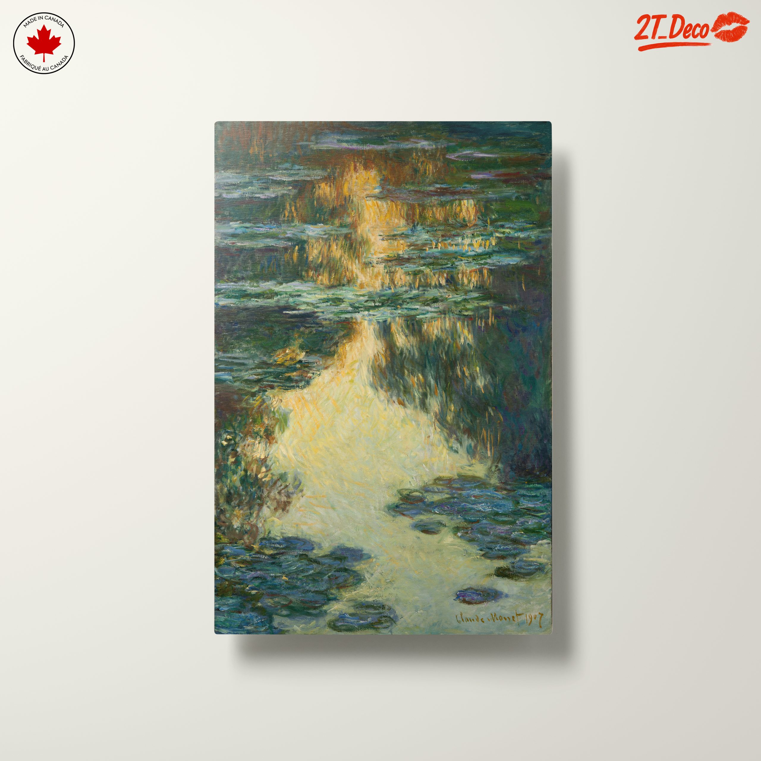 Impressionist Abstract Landscape Reflection - Image 10