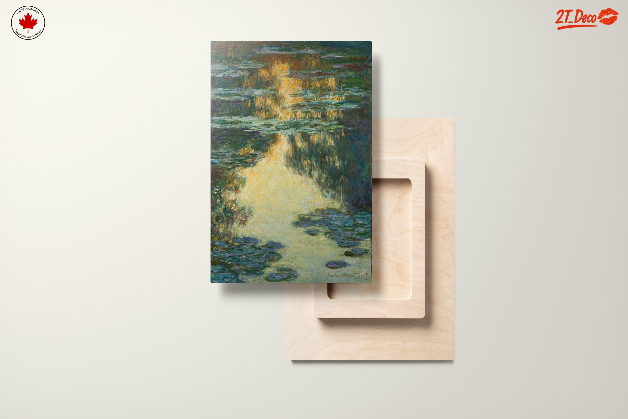 Impressionist Abstract Landscape Reflection - Image 11