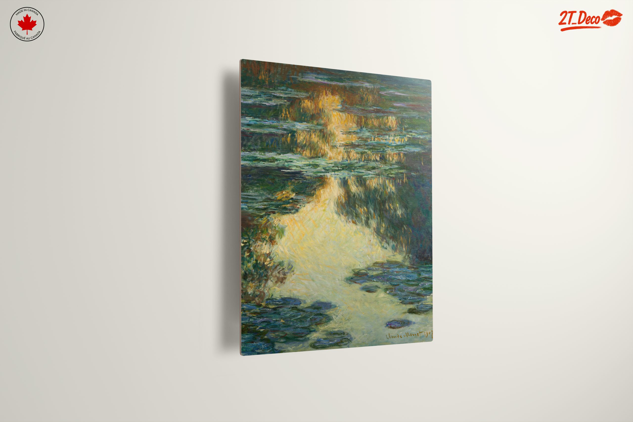 Impressionist Abstract Landscape Reflection - Image 13