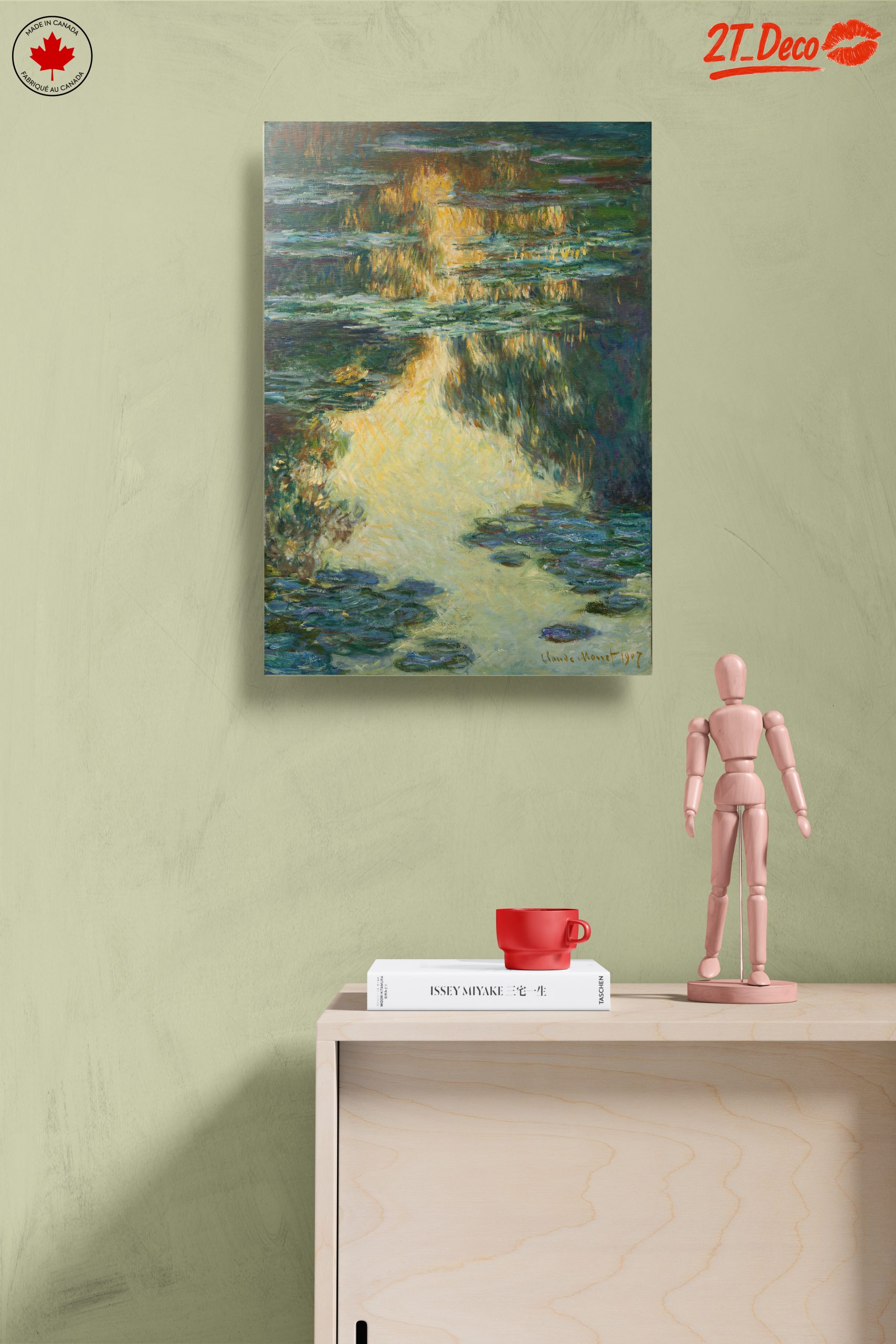 Impressionist Abstract Landscape Reflection - Image 14