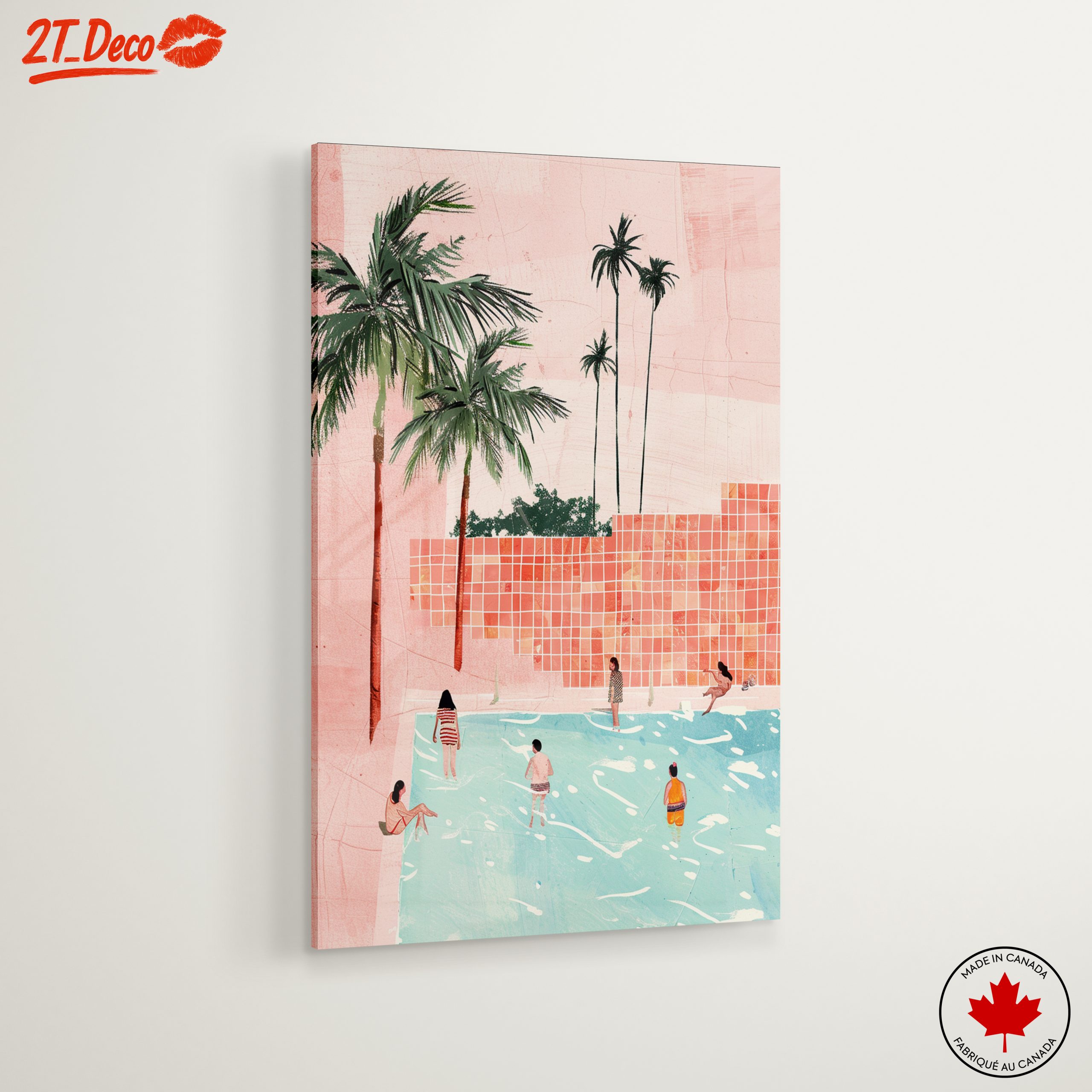 Relaxing Pool Scene in Modern City - Image 6